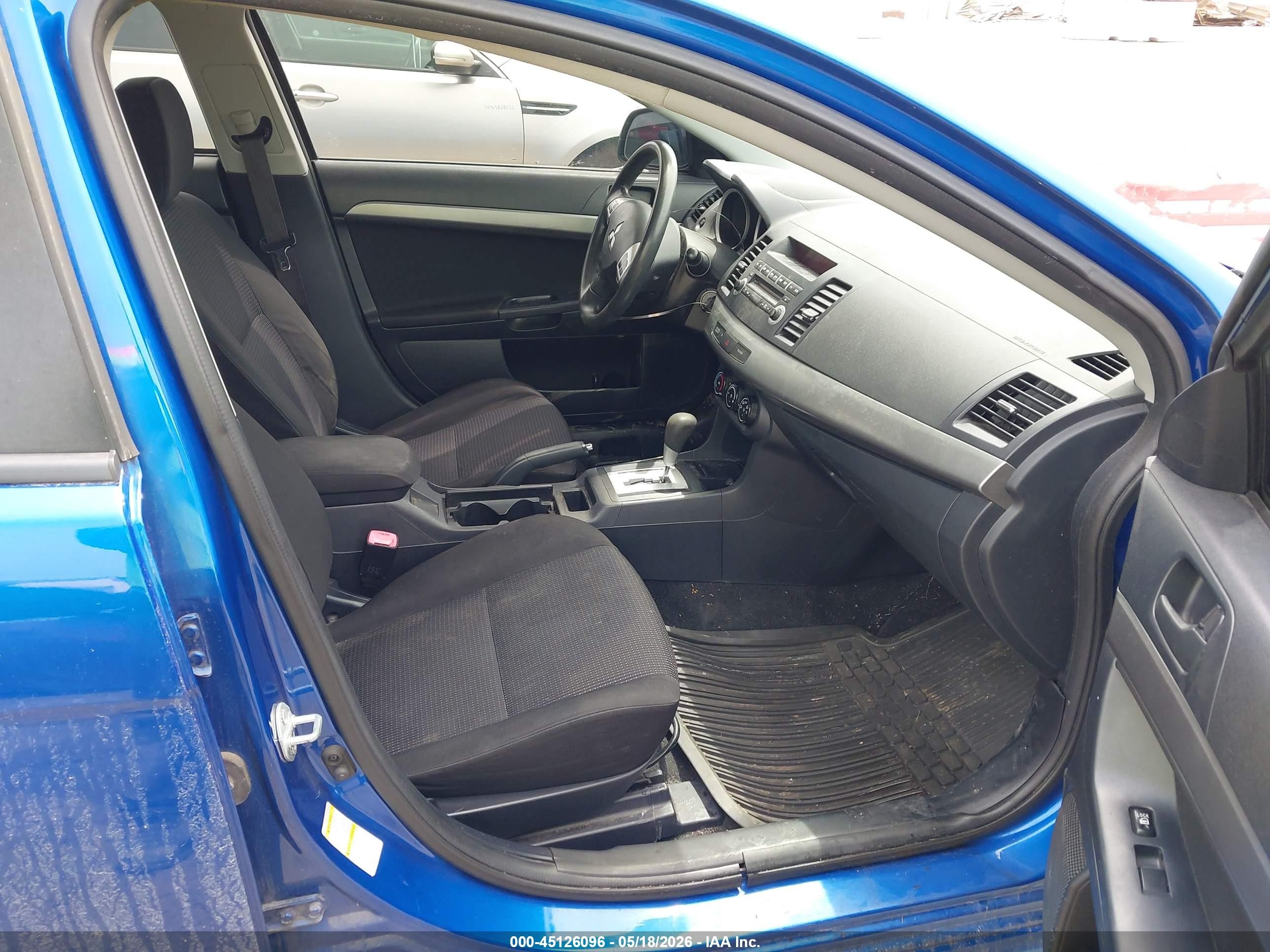 2011 Mitsubishi Lancer Es Blue vin: JA32U2FU0BU021587