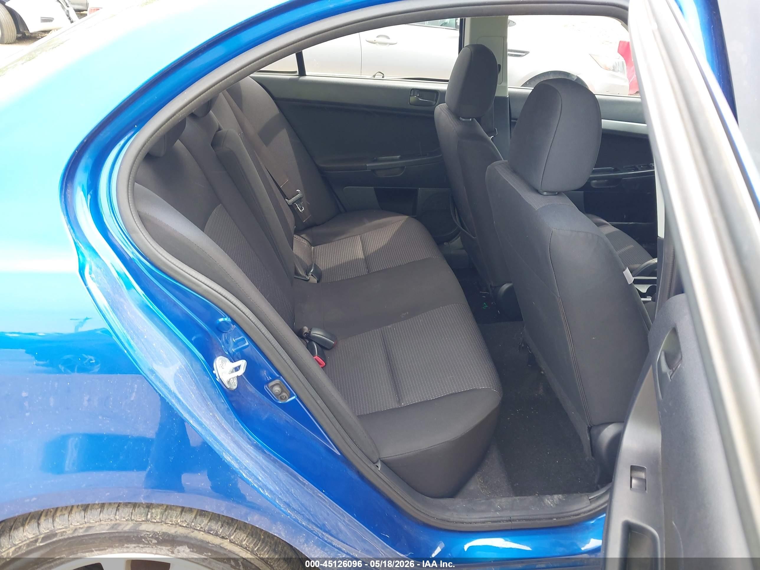 2011 Mitsubishi Lancer Es Blue vin: JA32U2FU0BU021587