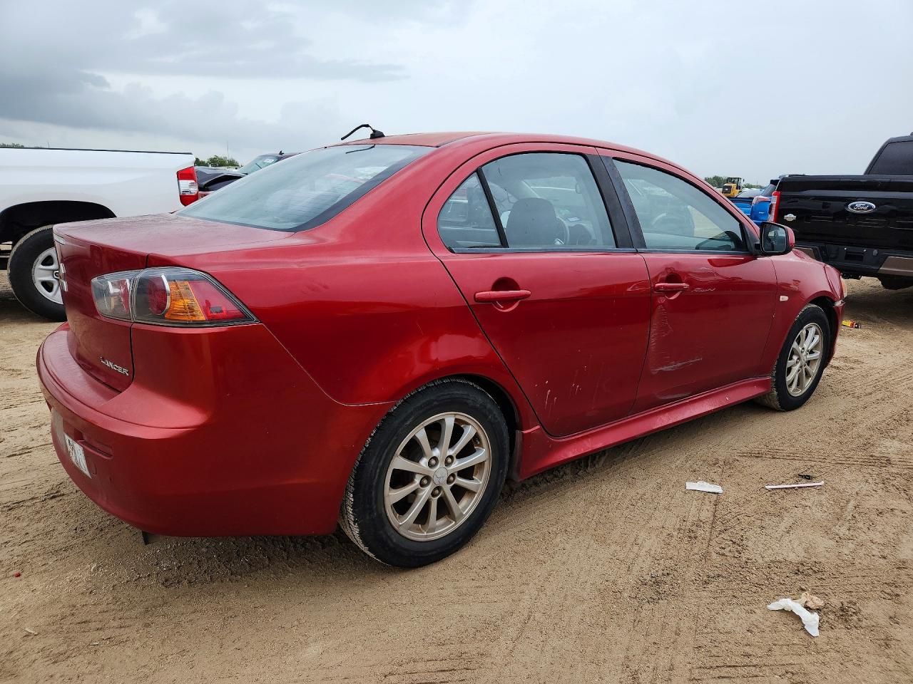 2011 Mitsubishi Lancer Es/es Sport Red vin: JA32U2FU0BU032802