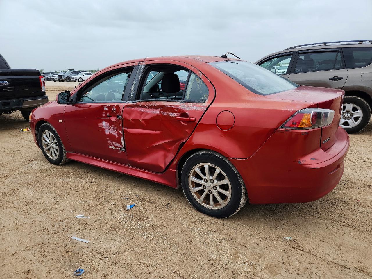 2011 Mitsubishi Lancer Es/es Sport Red vin: JA32U2FU0BU032802