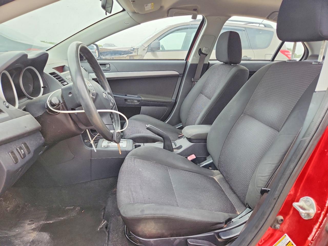 2011 Mitsubishi Lancer Es/es Sport Red vin: JA32U2FU0BU032802