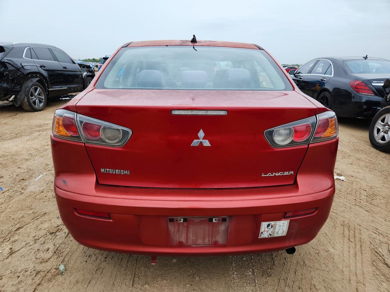 2011 Mitsubishi Lancer Es/es Sport Red vin: JA32U2FU0BU032802