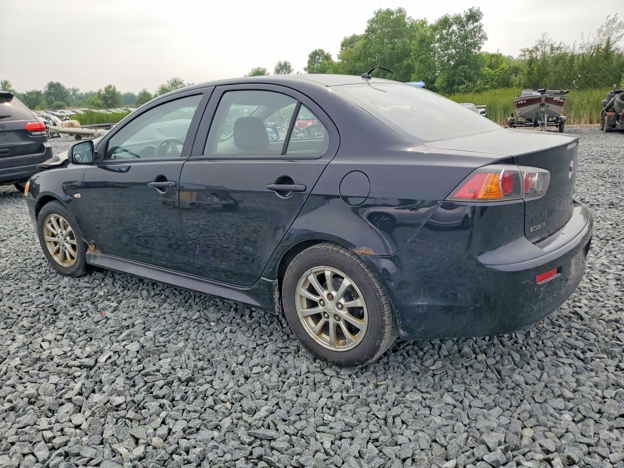 2011 Mitsubishi Lancer Es/es Sport Черный vin: JA32U2FU0BU033304