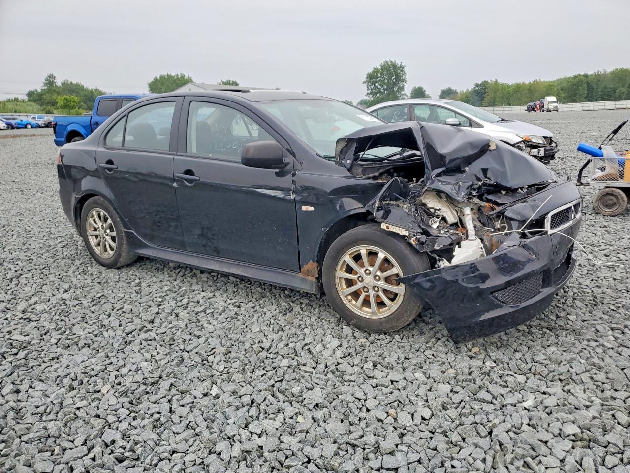 2011 Mitsubishi Lancer Es/es Sport Черный vin: JA32U2FU0BU033304