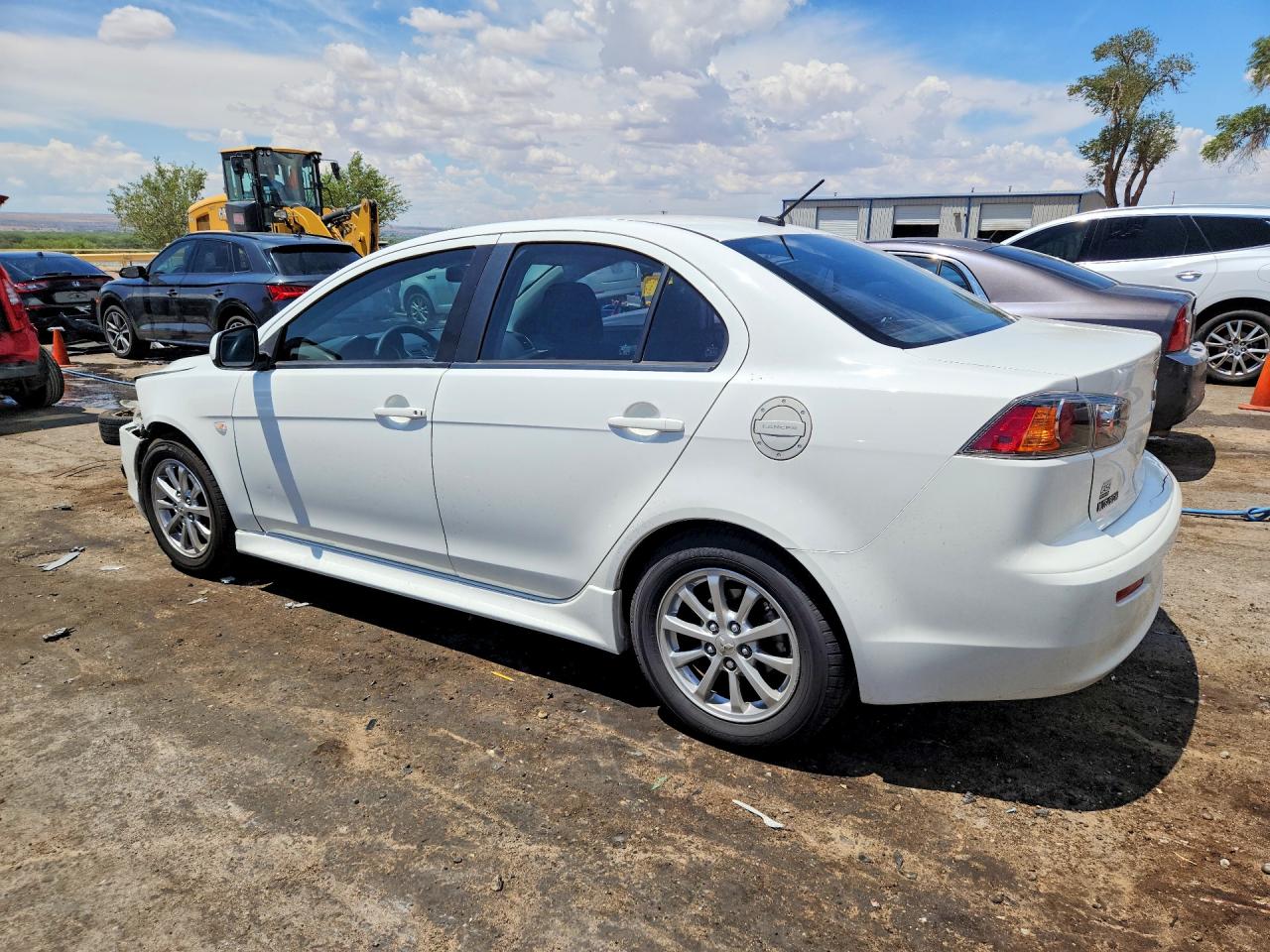 2011 Mitsubishi Lancer Es/es Sport White vin: JA32U2FU0BU035487