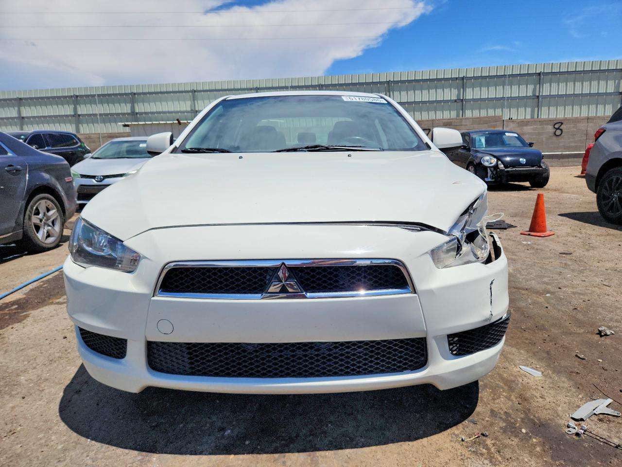 2011 Mitsubishi Lancer Es/es Sport White vin: JA32U2FU0BU035487