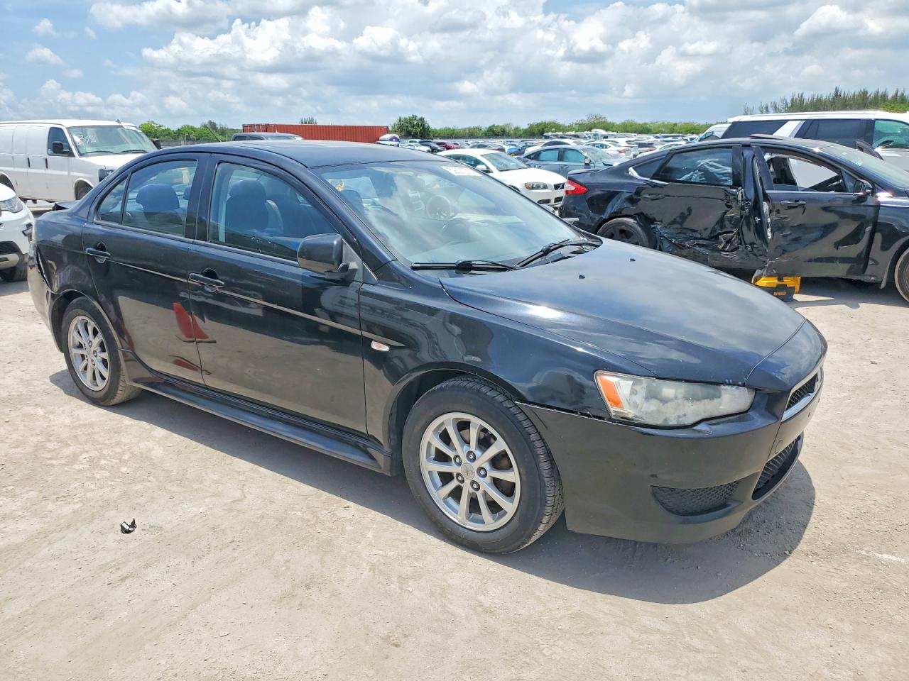 2011 Mitsubishi Lancer Es/es Sport Black vin: JA32U2FU0BU040964