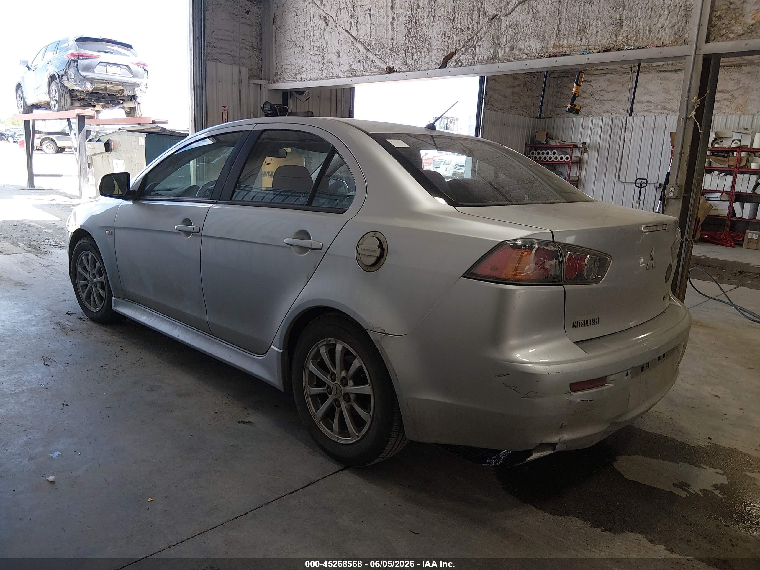 2011 Mitsubishi Lancer Es Silver vin: JA32U2FU0BU046005