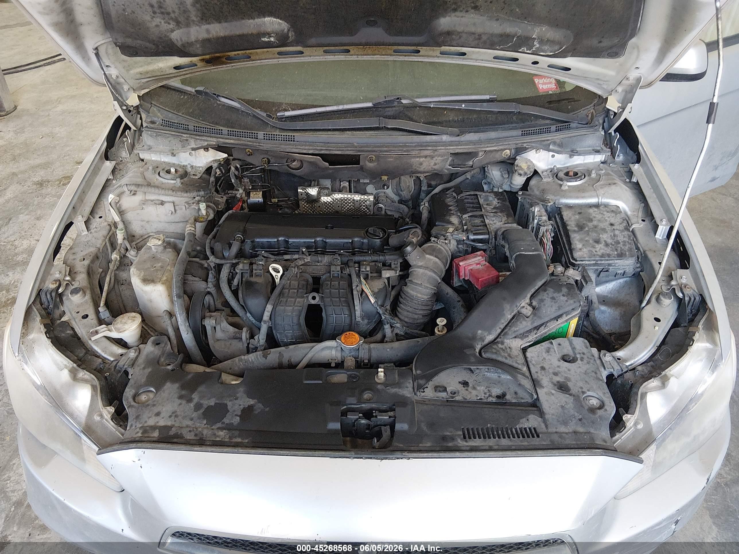 2011 Mitsubishi Lancer Es Silver vin: JA32U2FU0BU046005