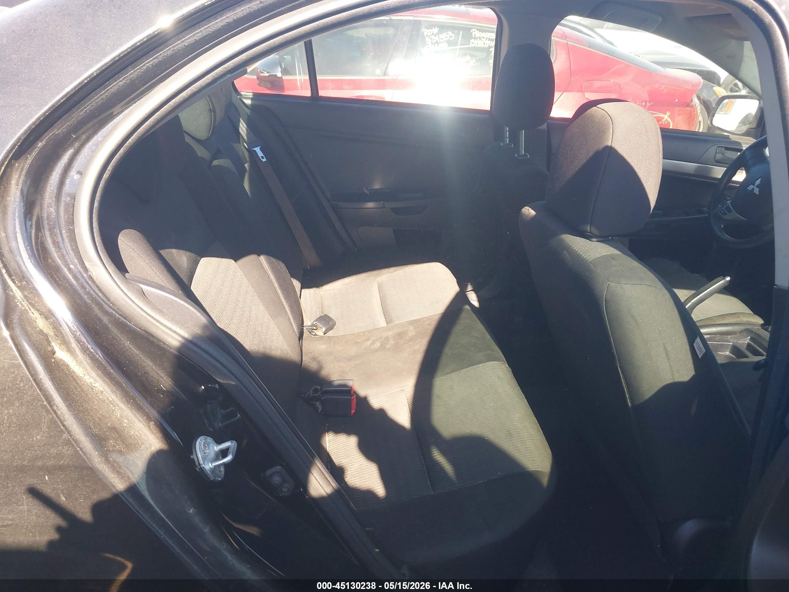 2013 Mitsubishi Lancer Es Black vin: JA32U2FU0DU000628
