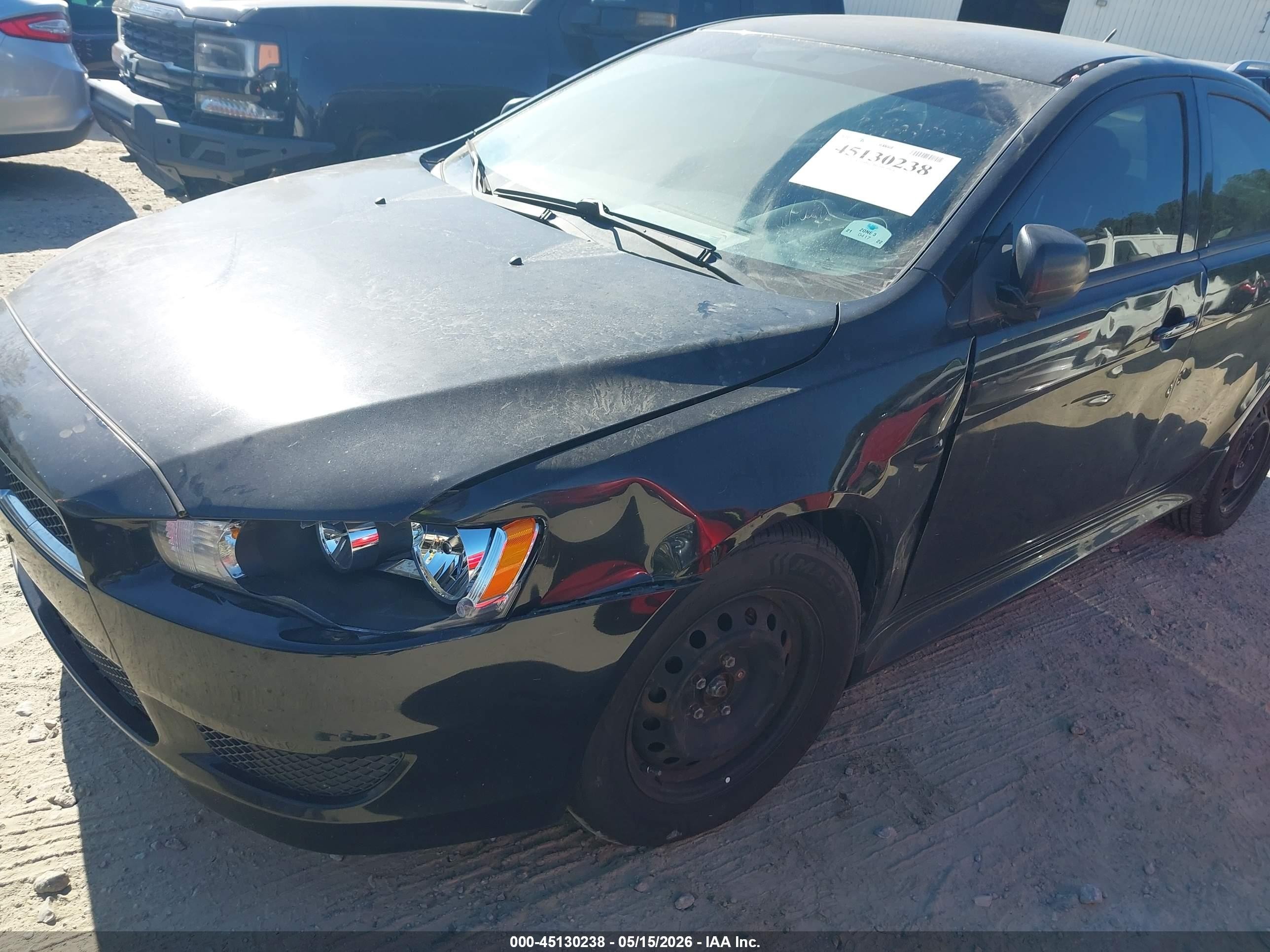 2013 Mitsubishi Lancer Es Black vin: JA32U2FU0DU000628