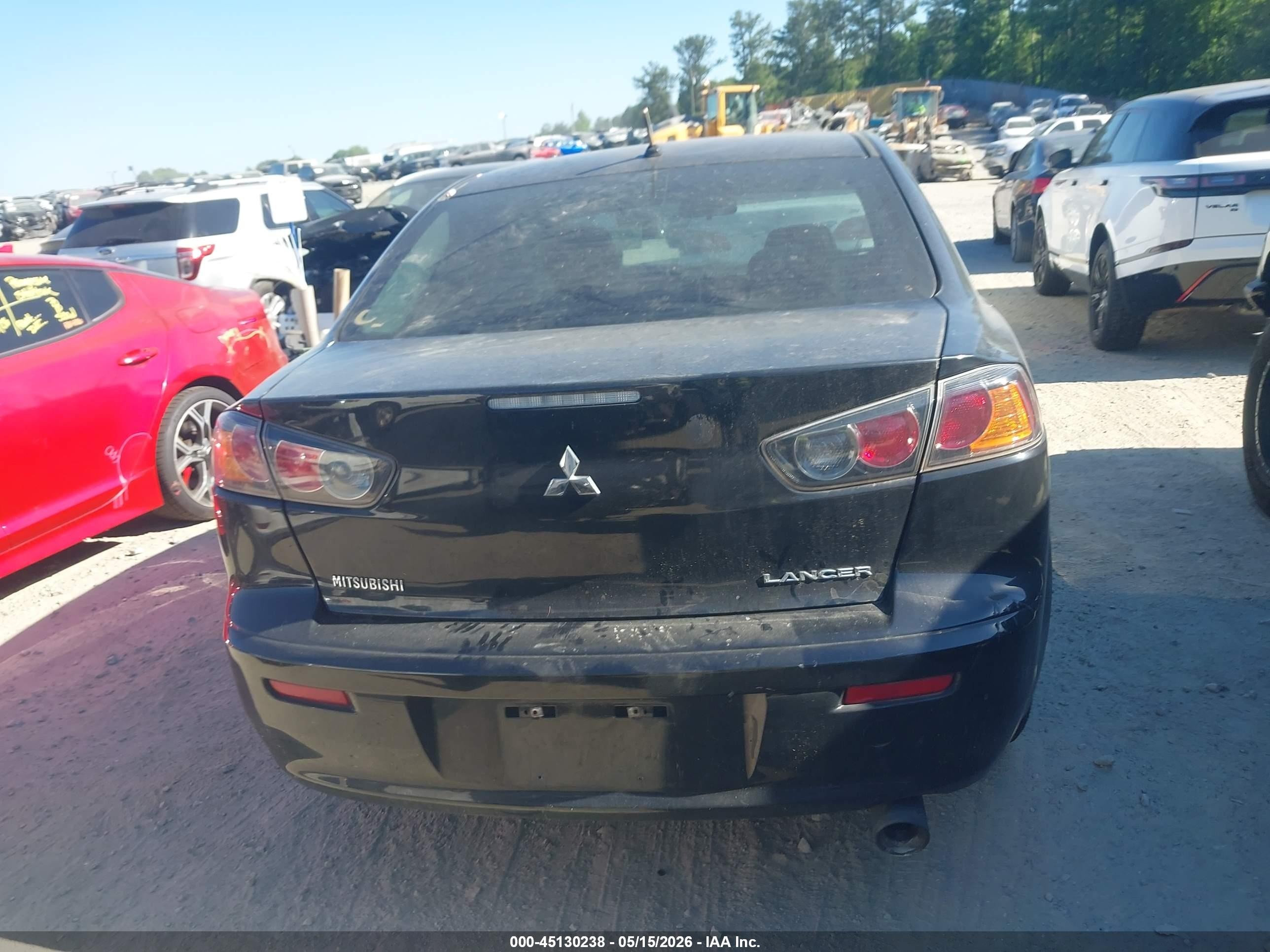 2013 Mitsubishi Lancer Es Black vin: JA32U2FU0DU000628