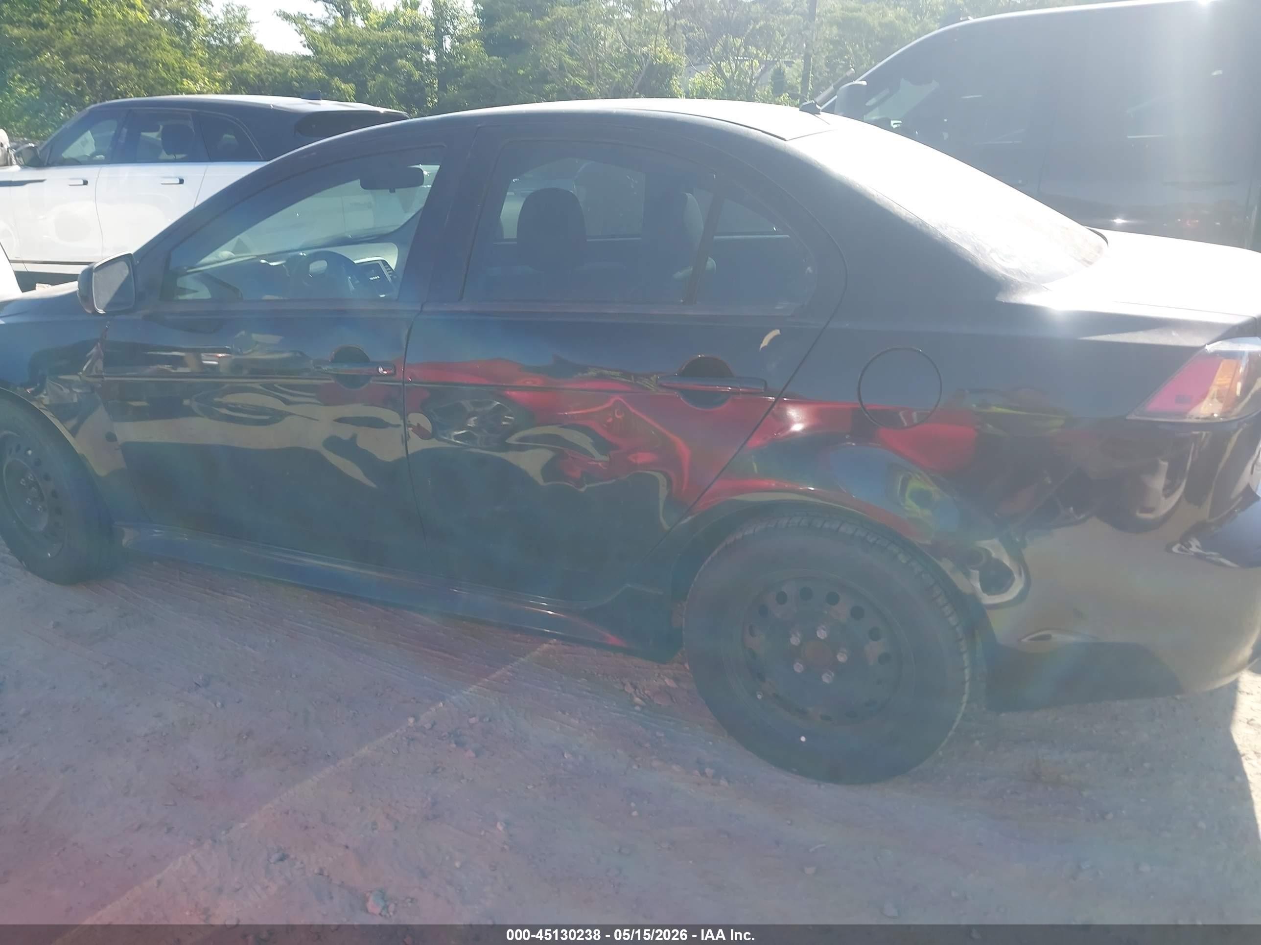 2013 Mitsubishi Lancer Es Black vin: JA32U2FU0DU000628