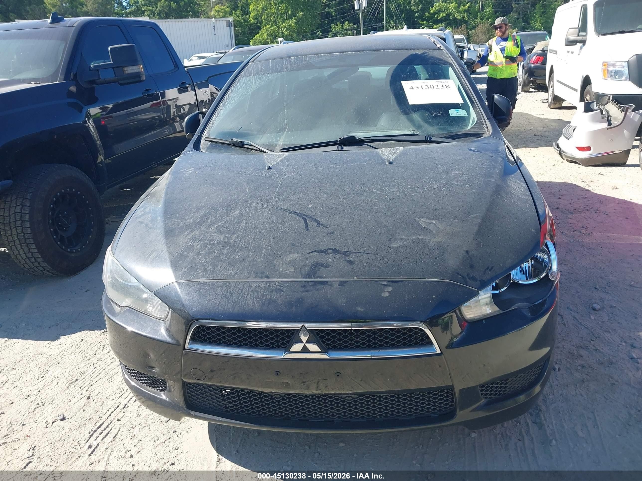 2013 Mitsubishi Lancer Es Black vin: JA32U2FU0DU000628