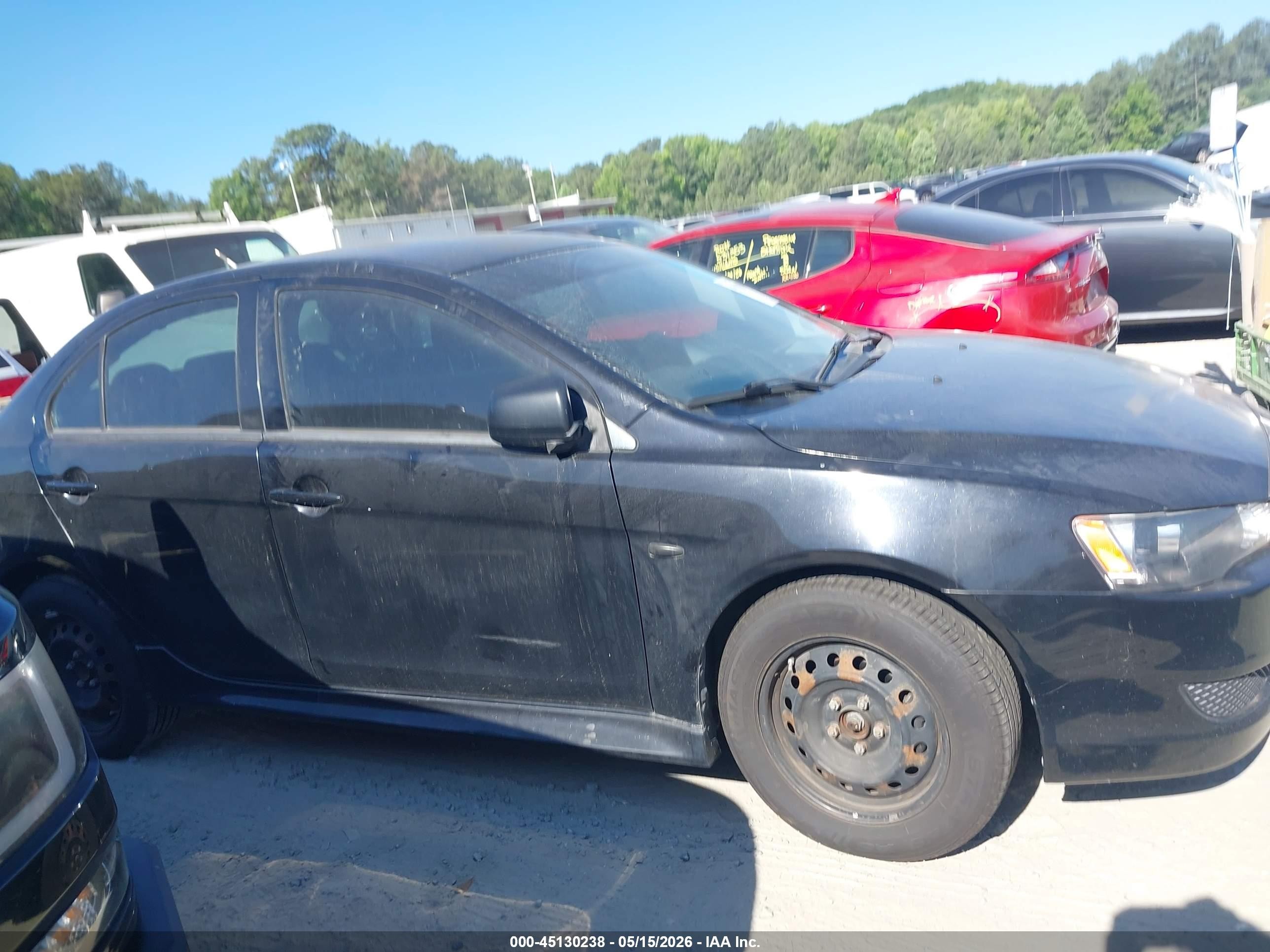 2013 Mitsubishi Lancer Es Black vin: JA32U2FU0DU000628