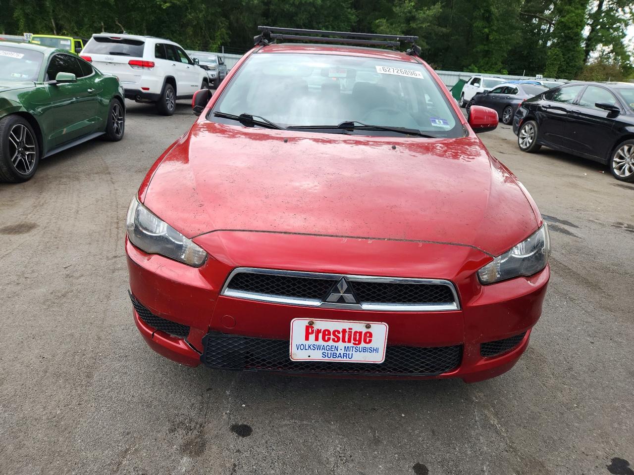 2013 Mitsubishi Lancer Es/es Sport Red vin: JA32U2FU0DU011547