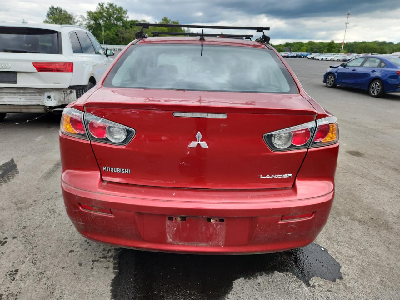 2013 Mitsubishi Lancer Es/es Sport Red vin: JA32U2FU0DU011547