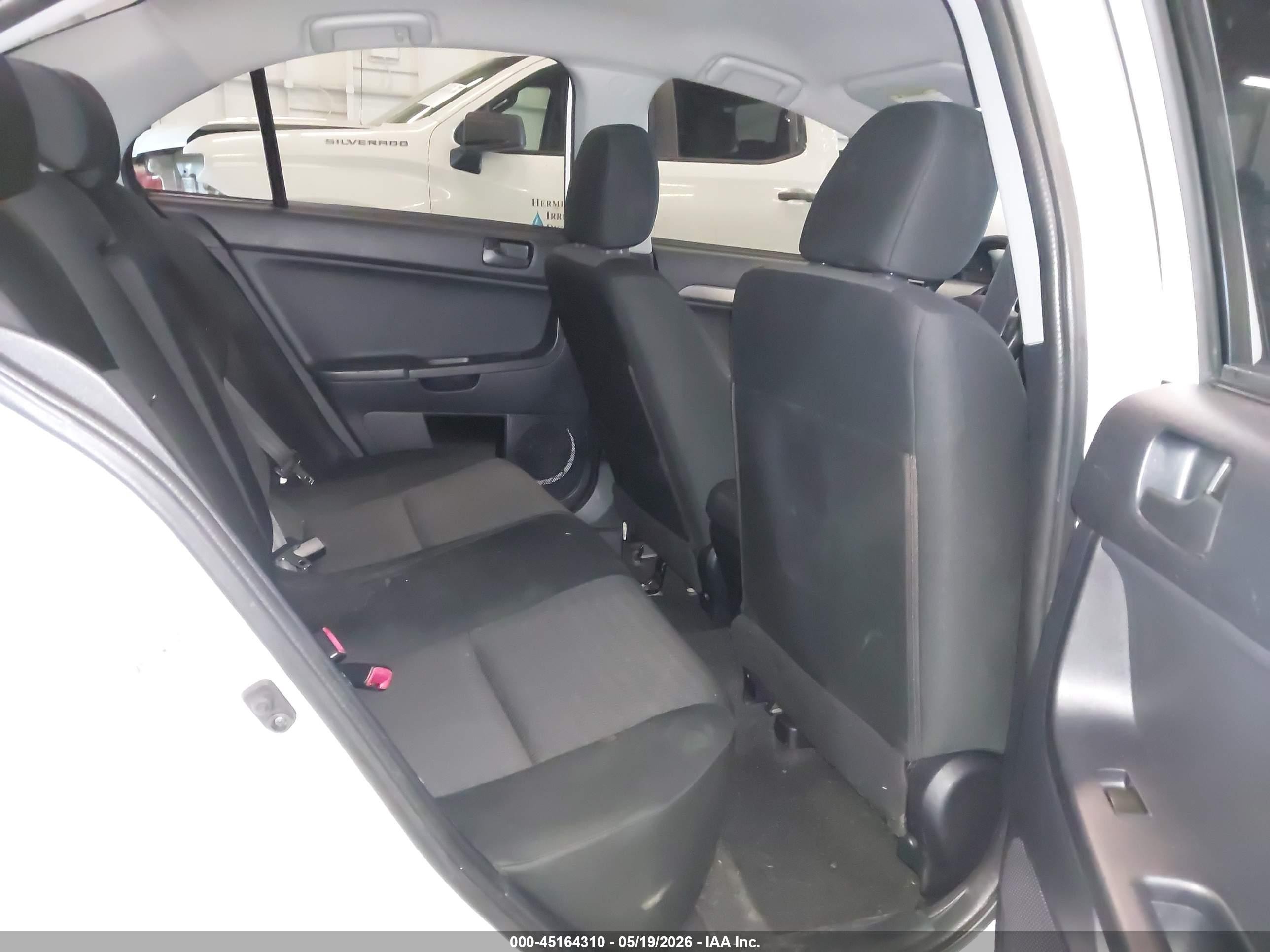 2013 Mitsubishi Lancer Es White vin: JA32U2FU0DU017509