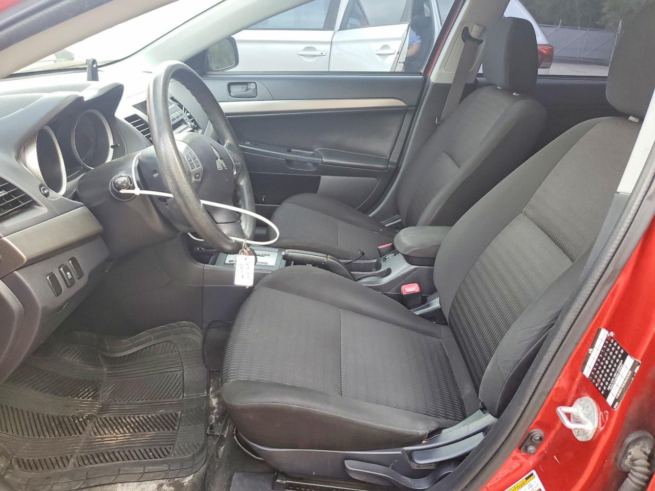 2013 Mitsubishi Lancer Es Red vin: JA32U2FU0DU609539