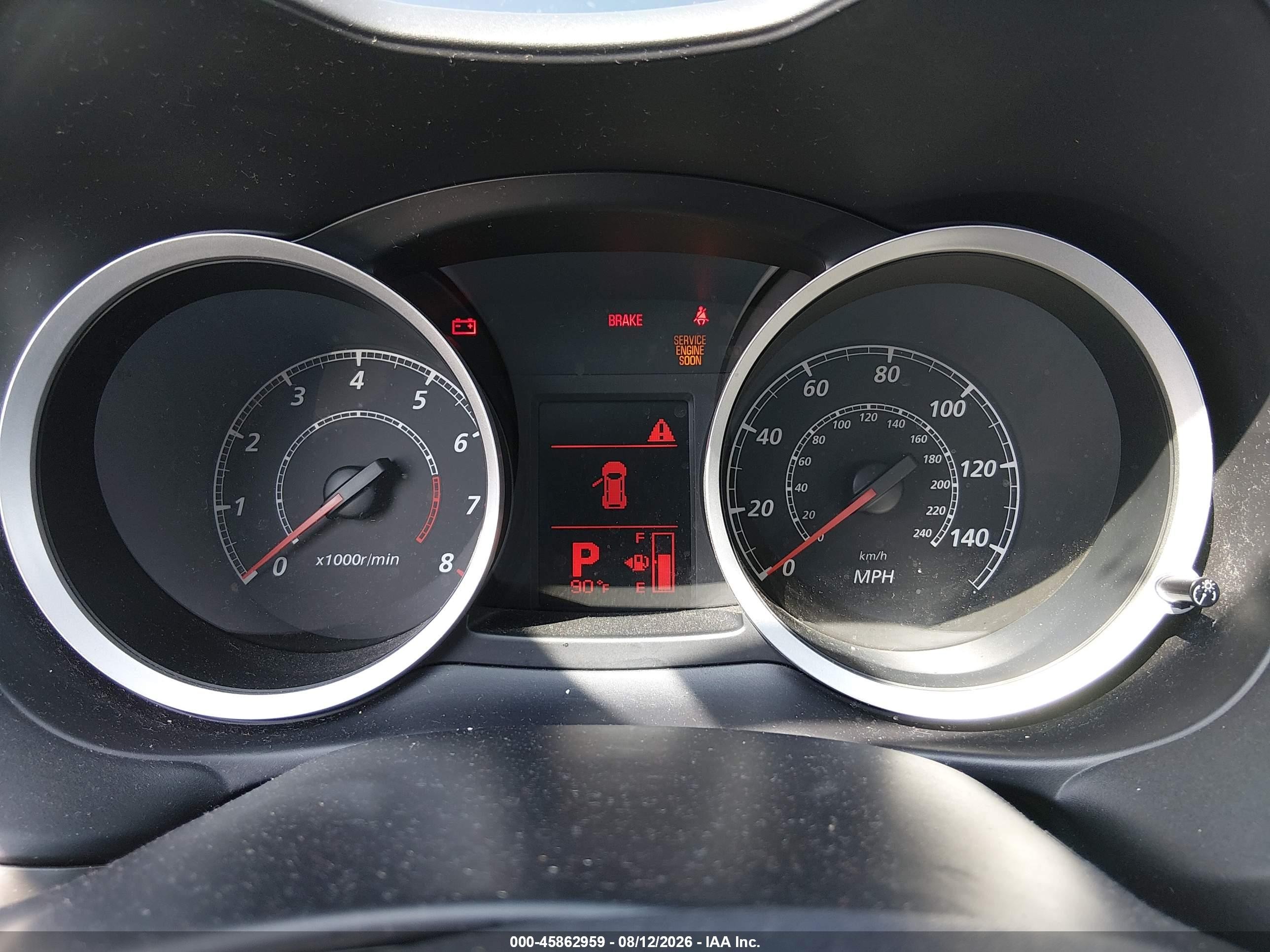 2014 Mitsubishi Lancer Es Dark Blue vin: JA32U2FU0EU020492
