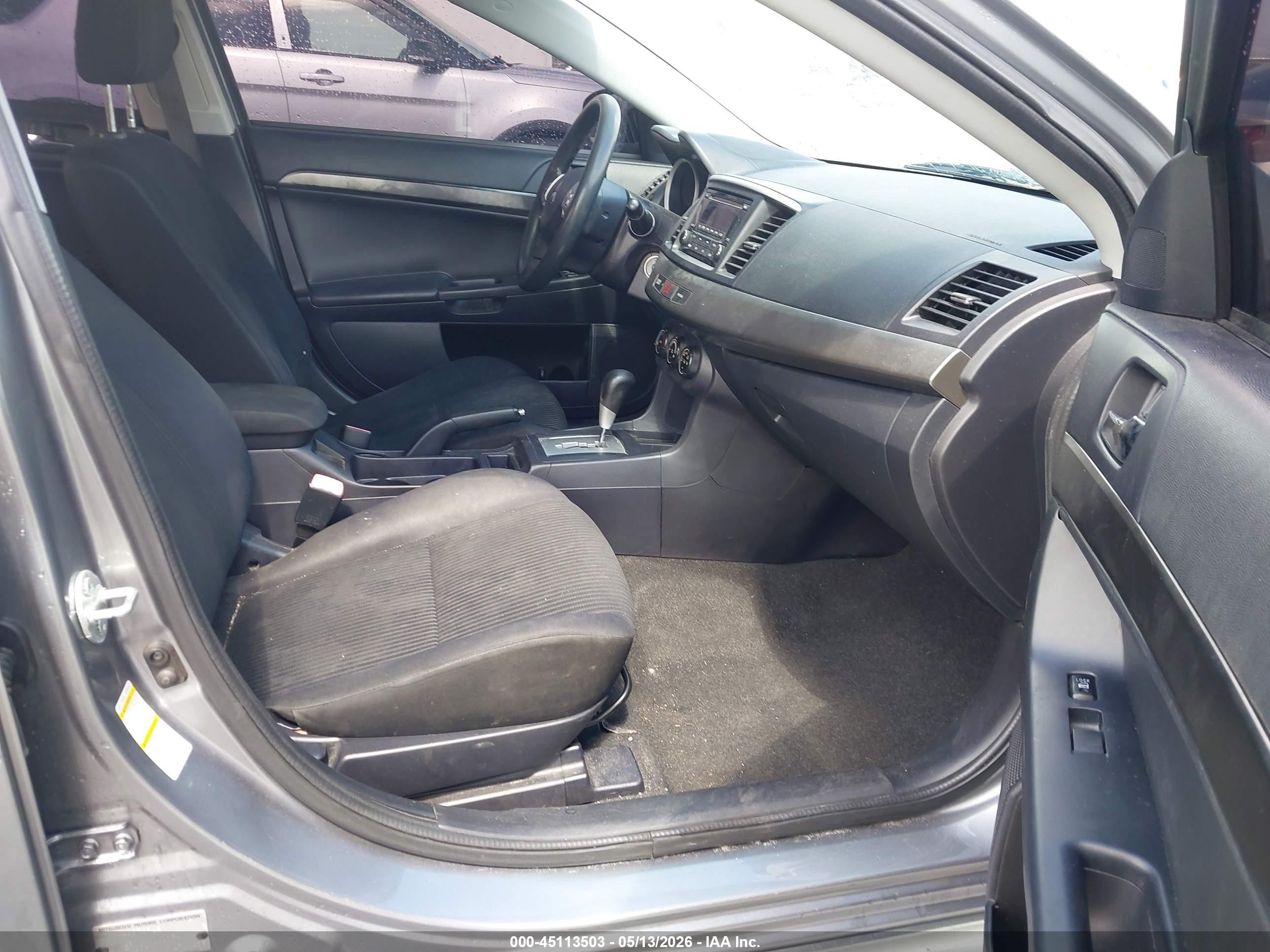 2015 Mitsubishi Lancer Es Silver vin: JA32U2FU0FU010191