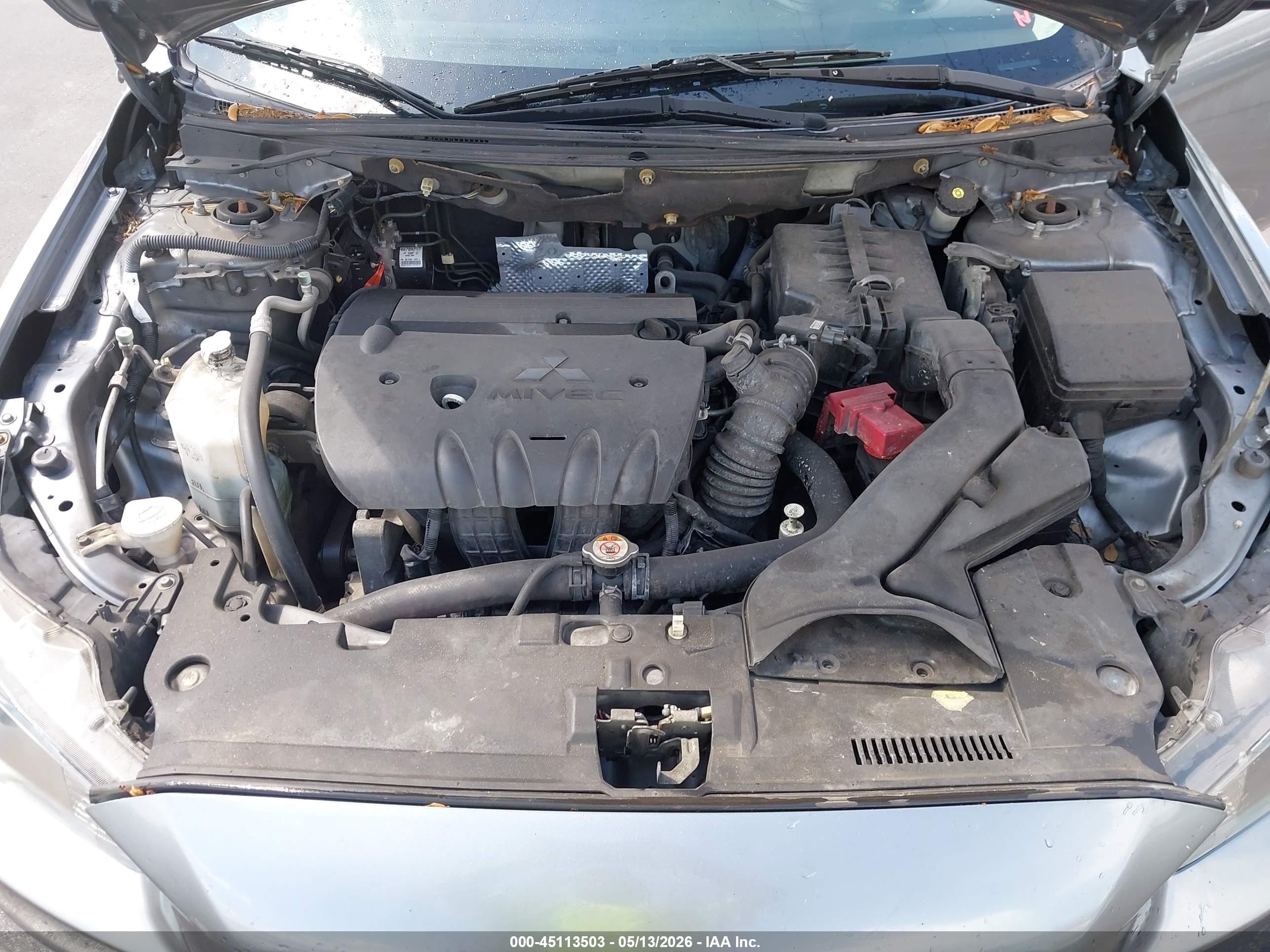 2015 Mitsubishi Lancer Es Silver vin: JA32U2FU0FU010191