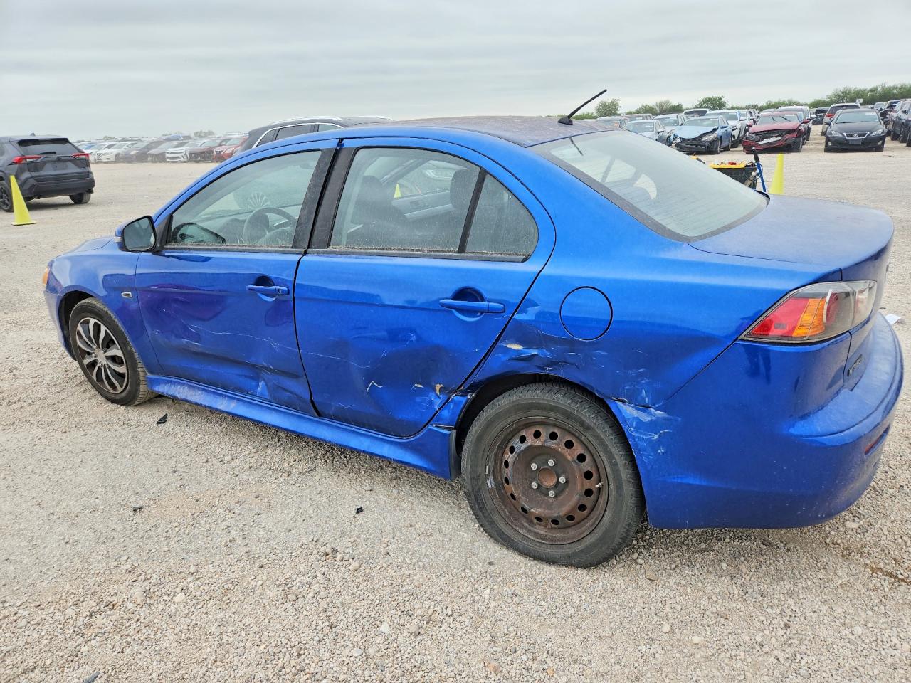 2015 Mitsubishi Lancer Es Blue vin: JA32U2FU0FU010918