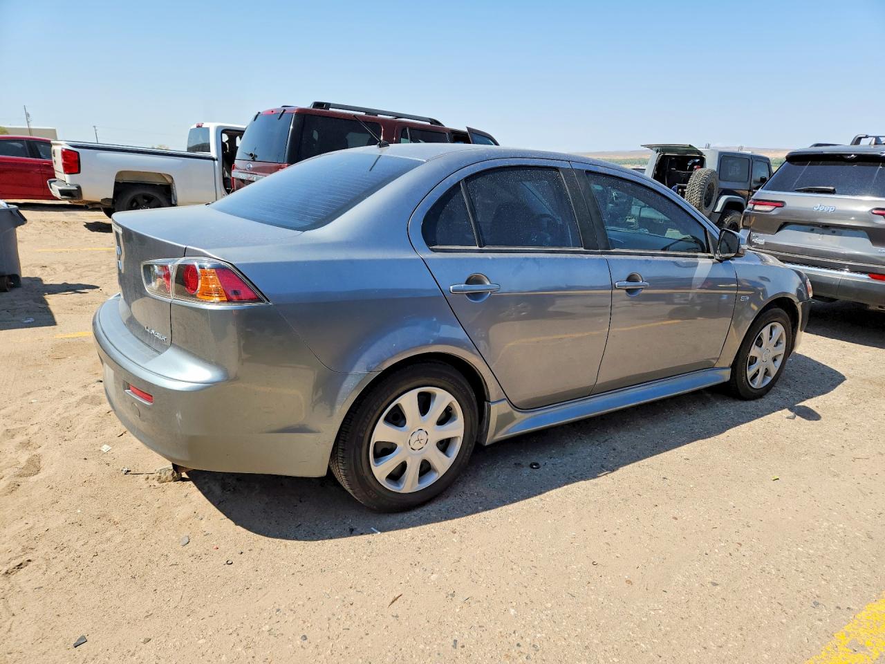 2015 Mitsubishi Lancer Es Gray vin: JA32U2FU0FU011034