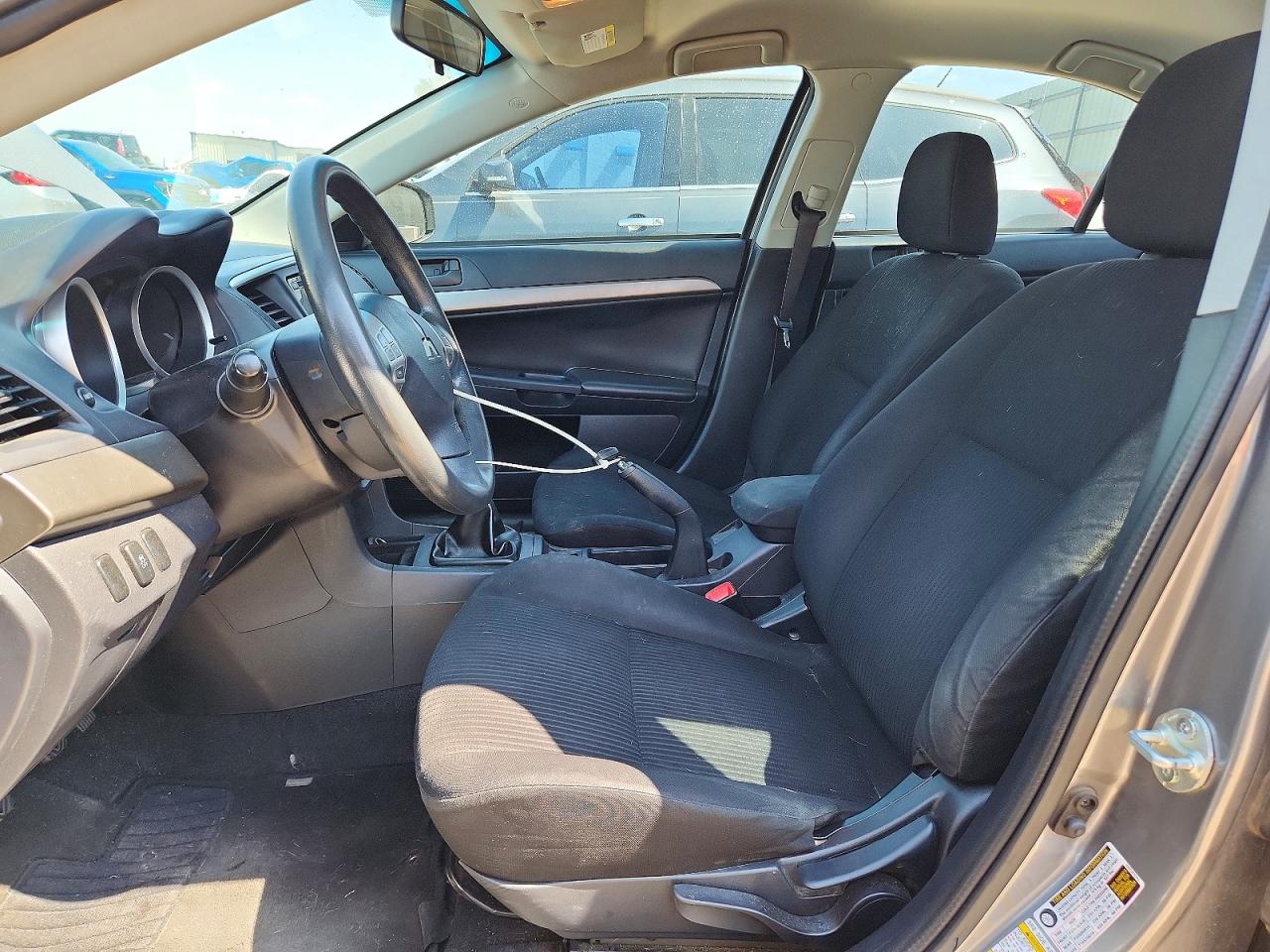 2015 Mitsubishi Lancer Es Gray vin: JA32U2FU0FU011034
