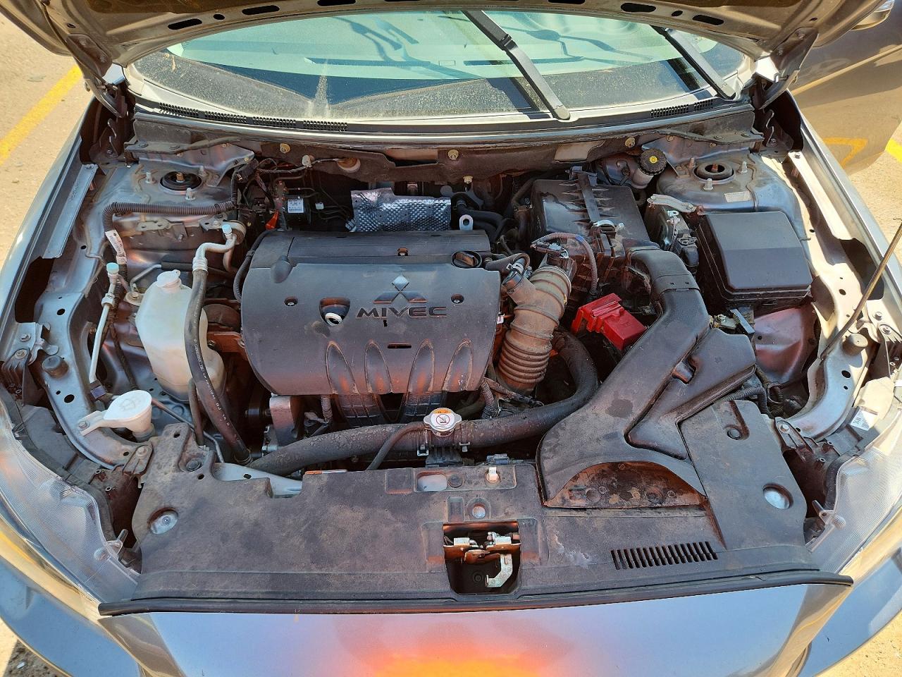2015 Mitsubishi Lancer Es Gray vin: JA32U2FU0FU011034