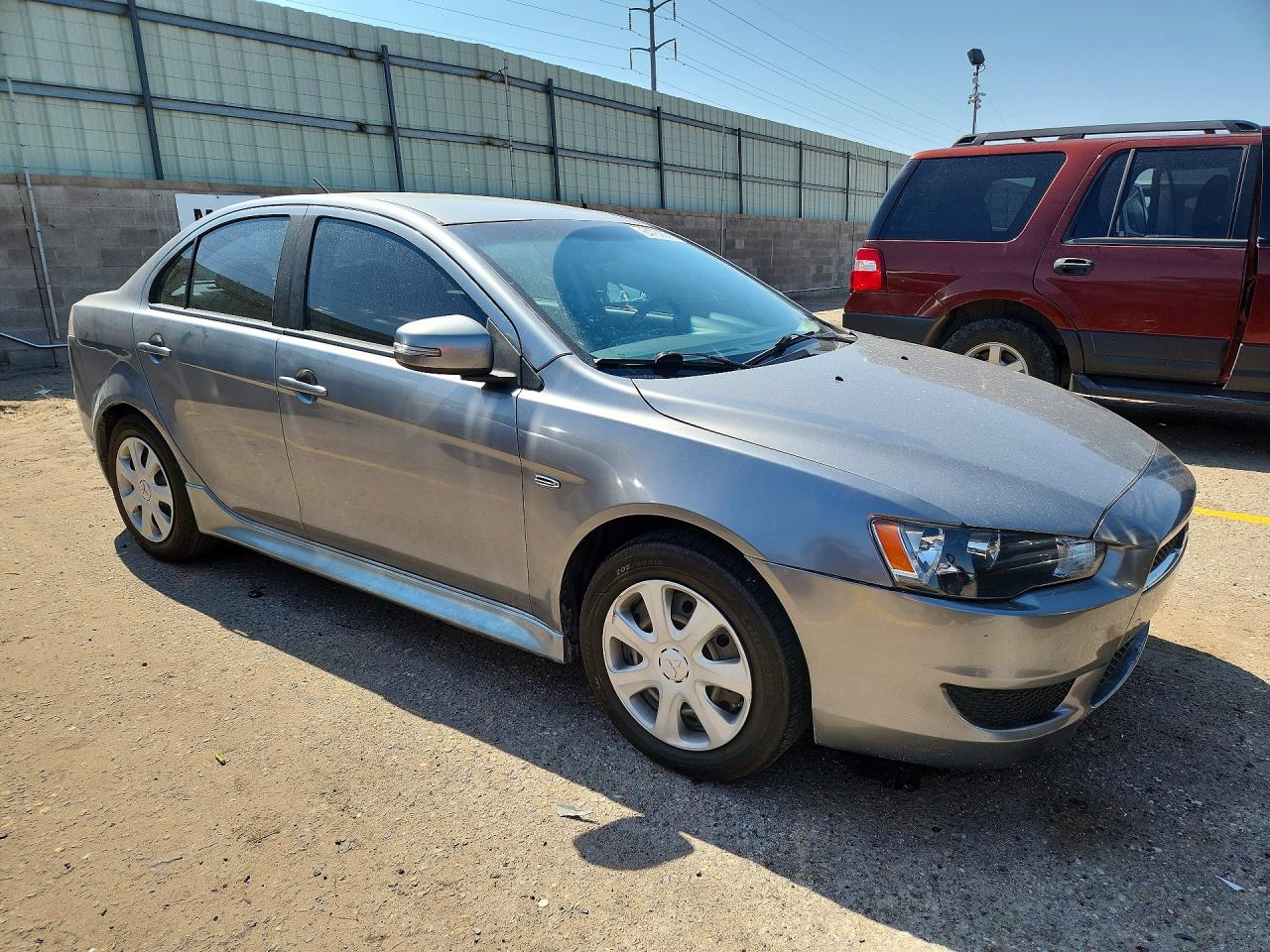 2015 Mitsubishi Lancer Es Gray vin: JA32U2FU0FU011034