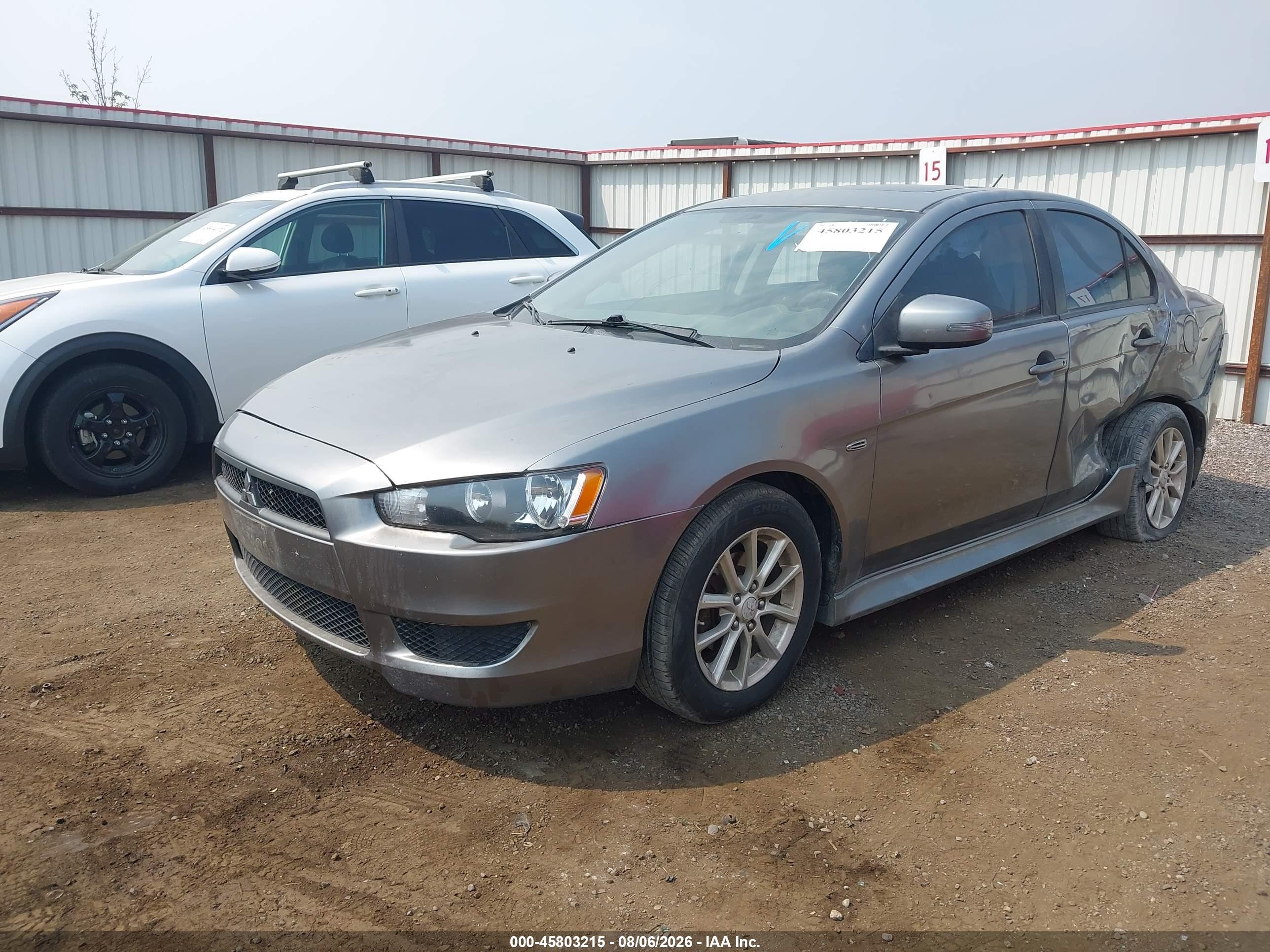 2015 Mitsubishi Lancer Es Серебряный vin: JA32U2FU0FU012992