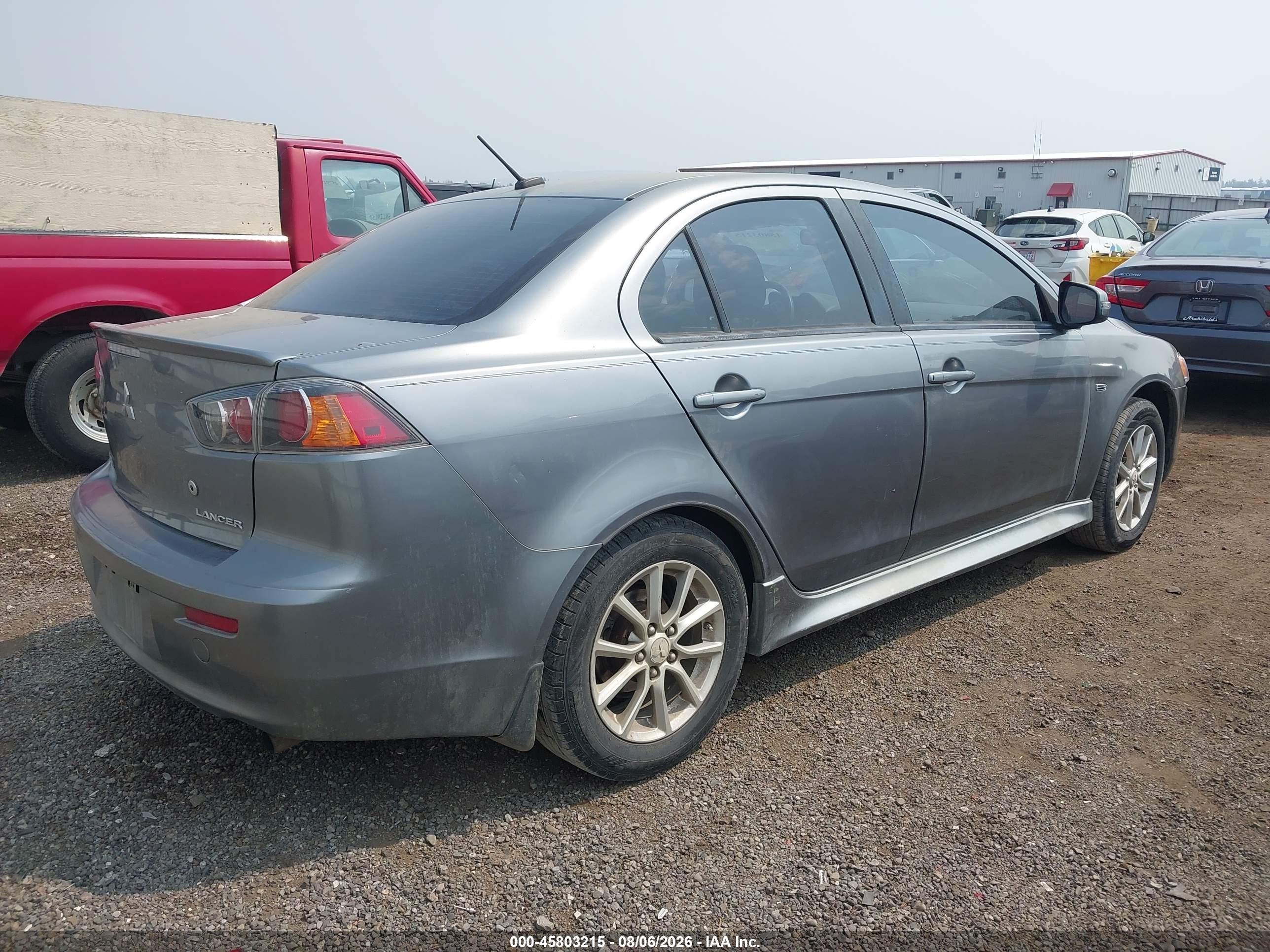 2015 Mitsubishi Lancer Es Серебряный vin: JA32U2FU0FU012992