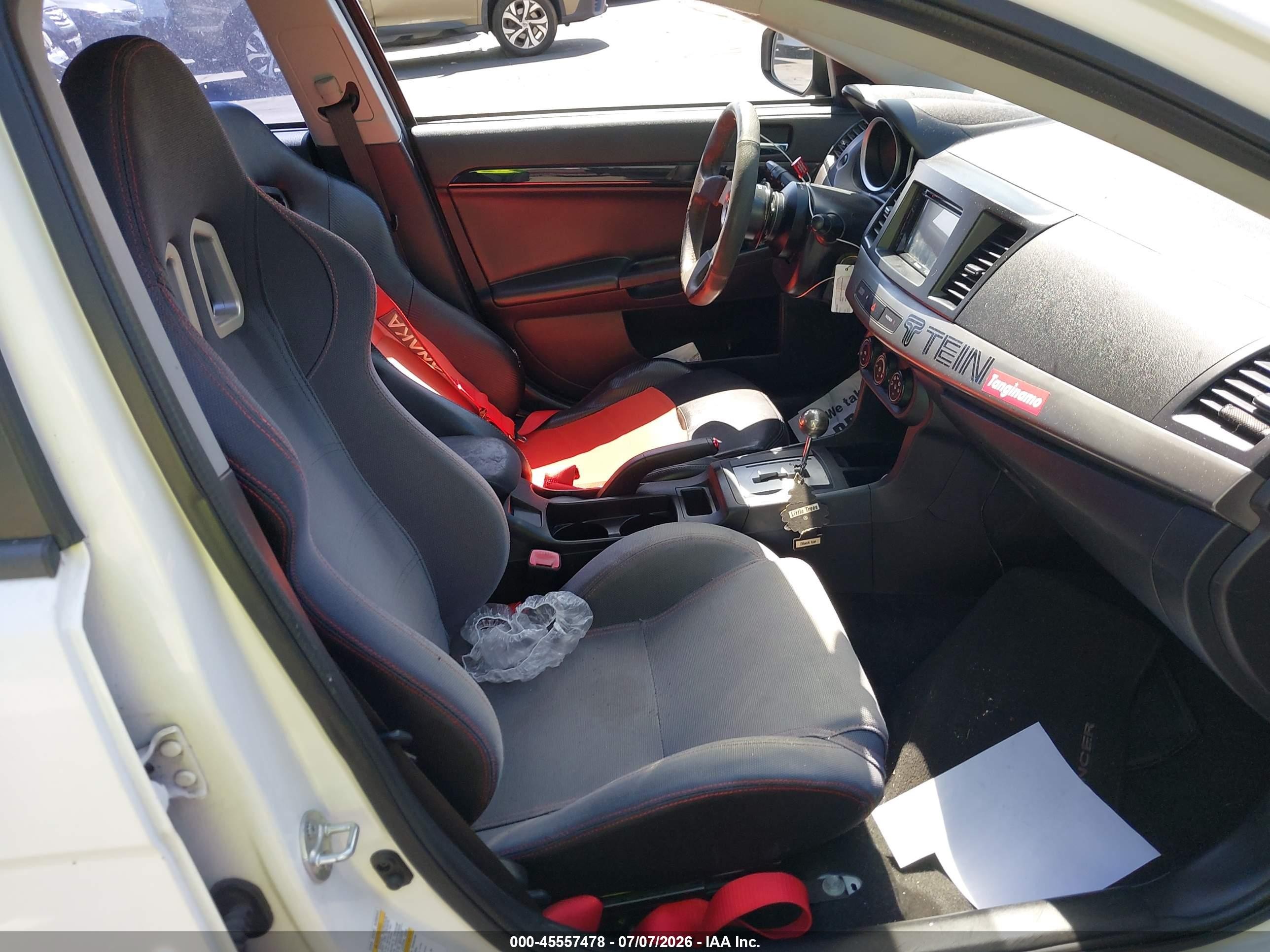 2015 Mitsubishi Lancer Es White vin: JA32U2FU0FU015231