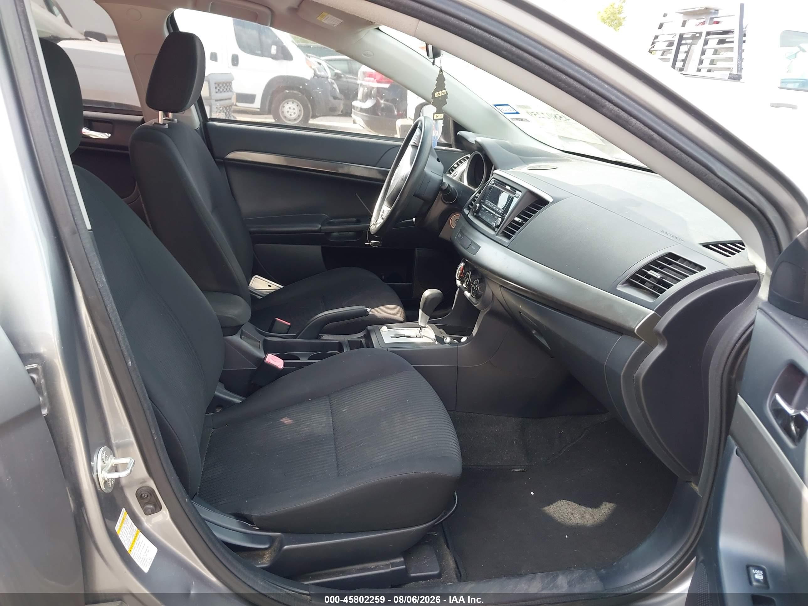 2015 Mitsubishi Lancer Es Gray vin: JA32U2FU0FU020087