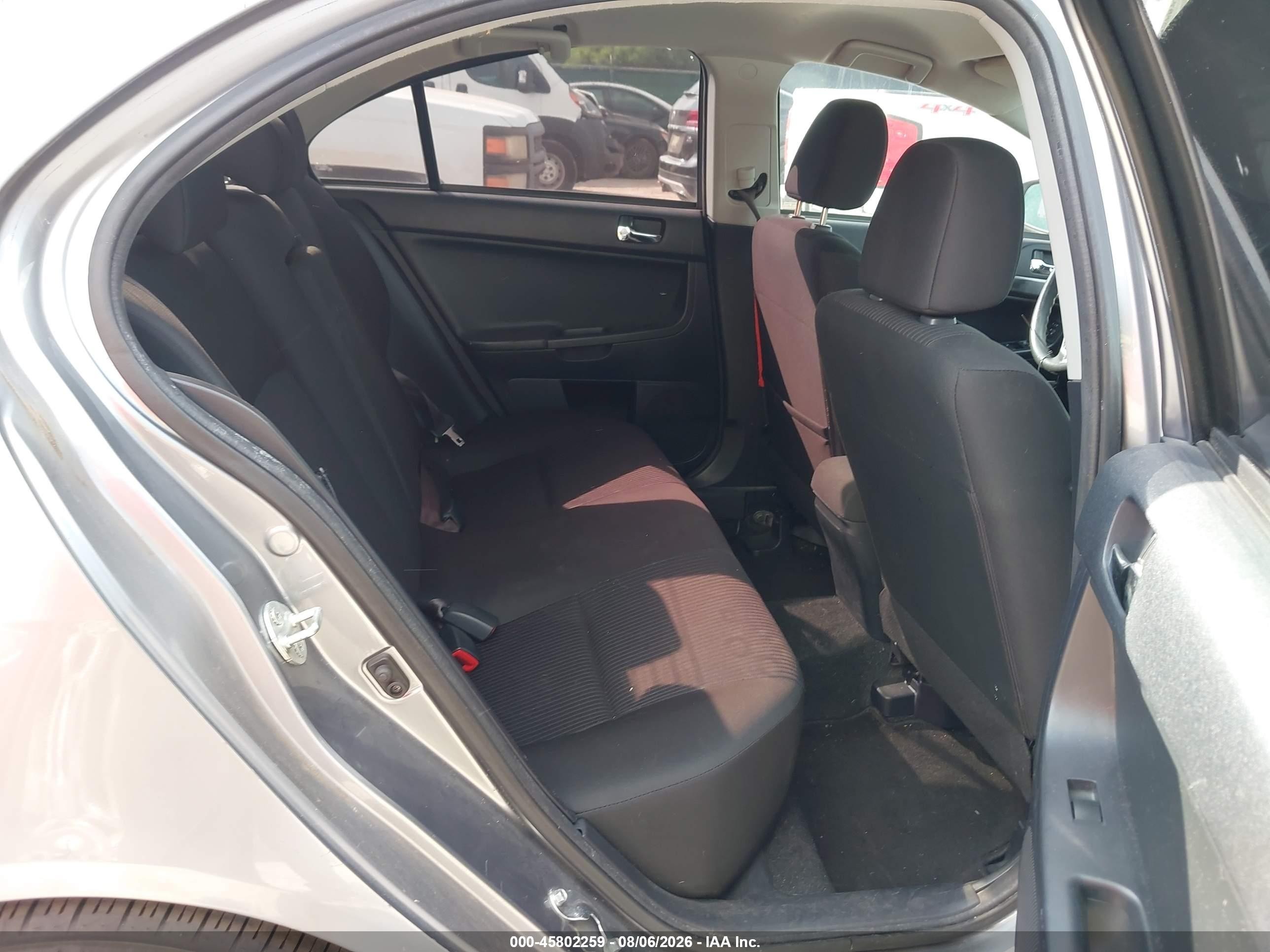 2015 Mitsubishi Lancer Es Gray vin: JA32U2FU0FU020087