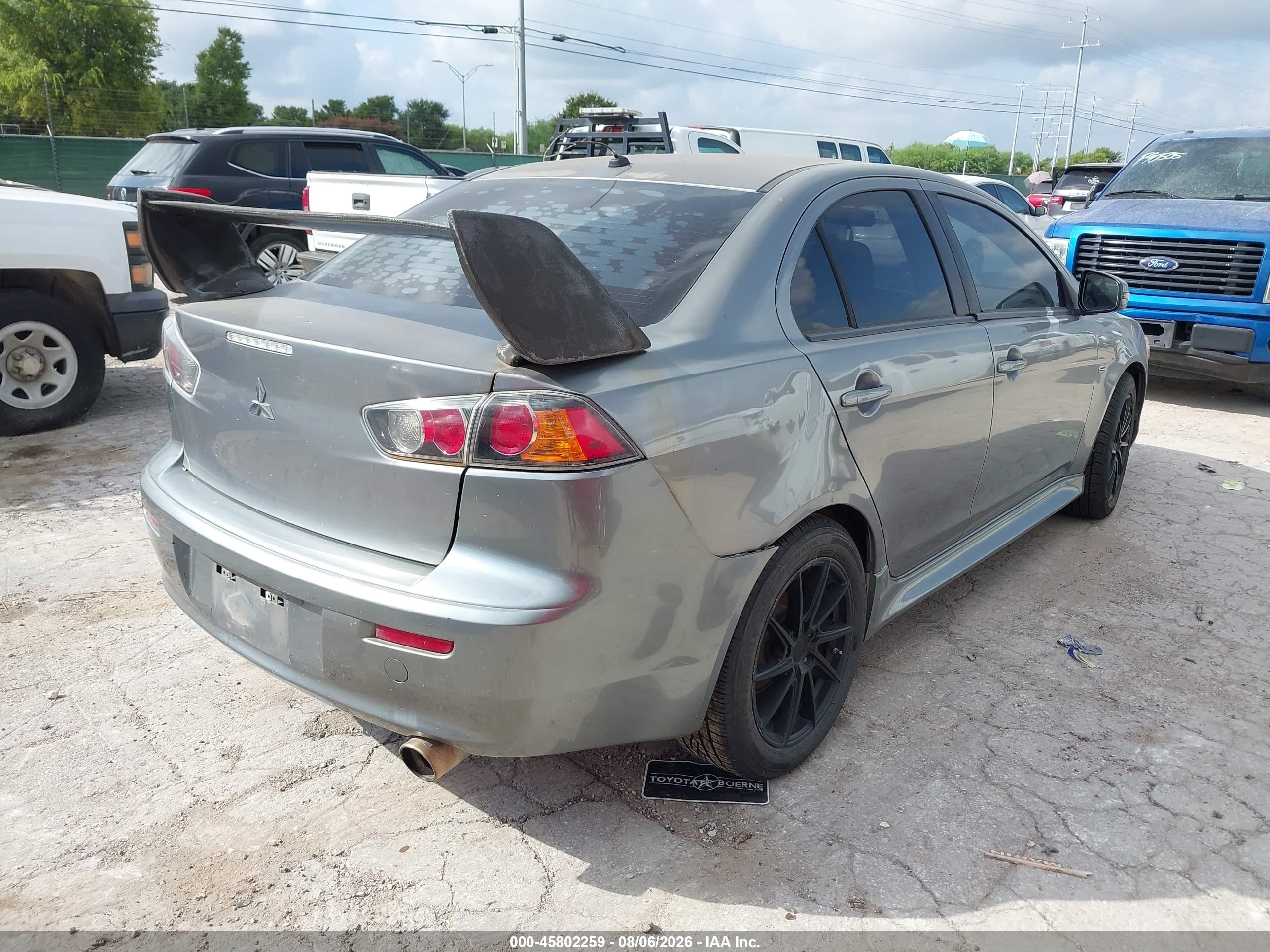 2015 Mitsubishi Lancer Es Gray vin: JA32U2FU0FU020087