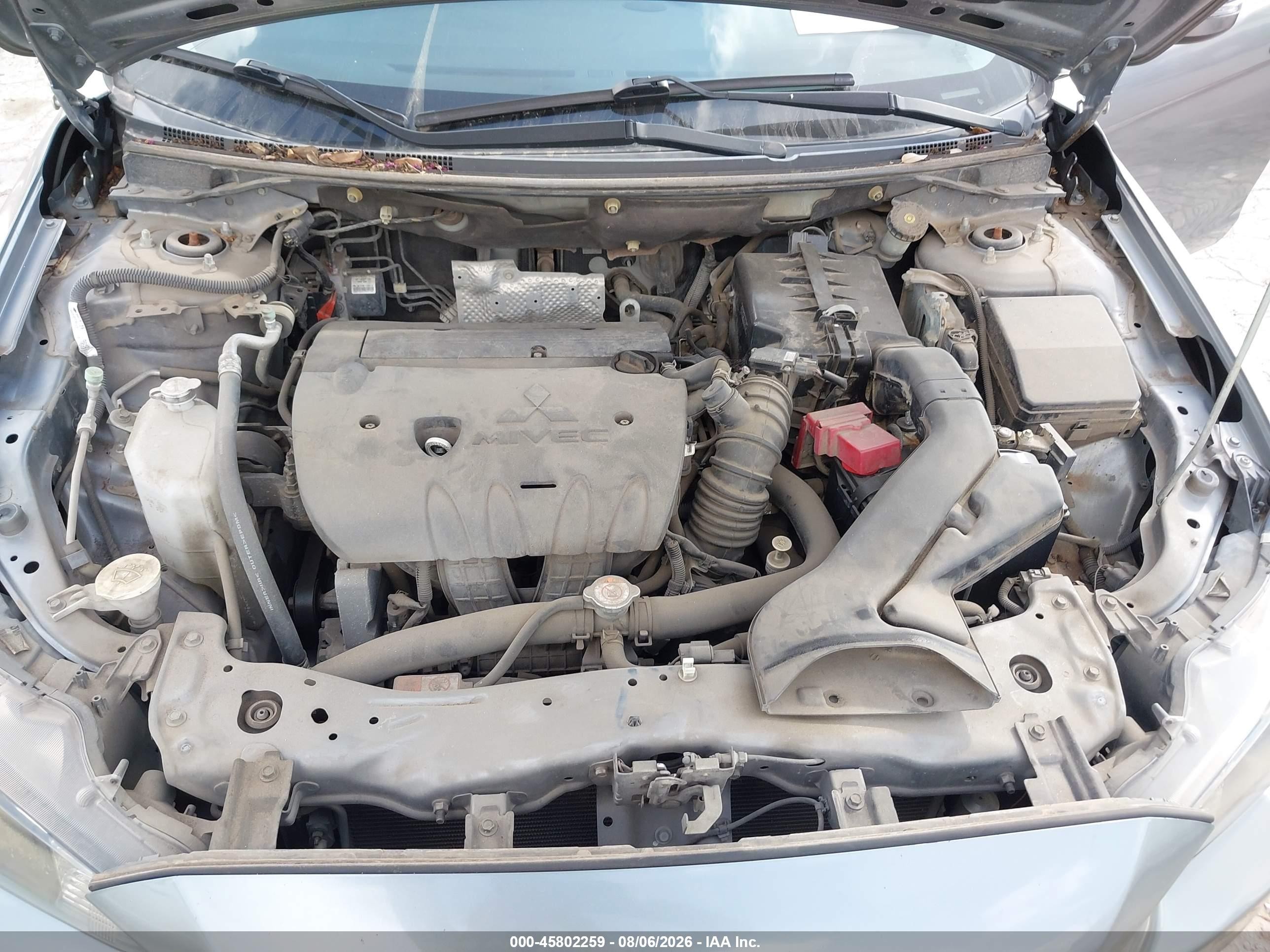 2015 Mitsubishi Lancer Es Gray vin: JA32U2FU0FU020087