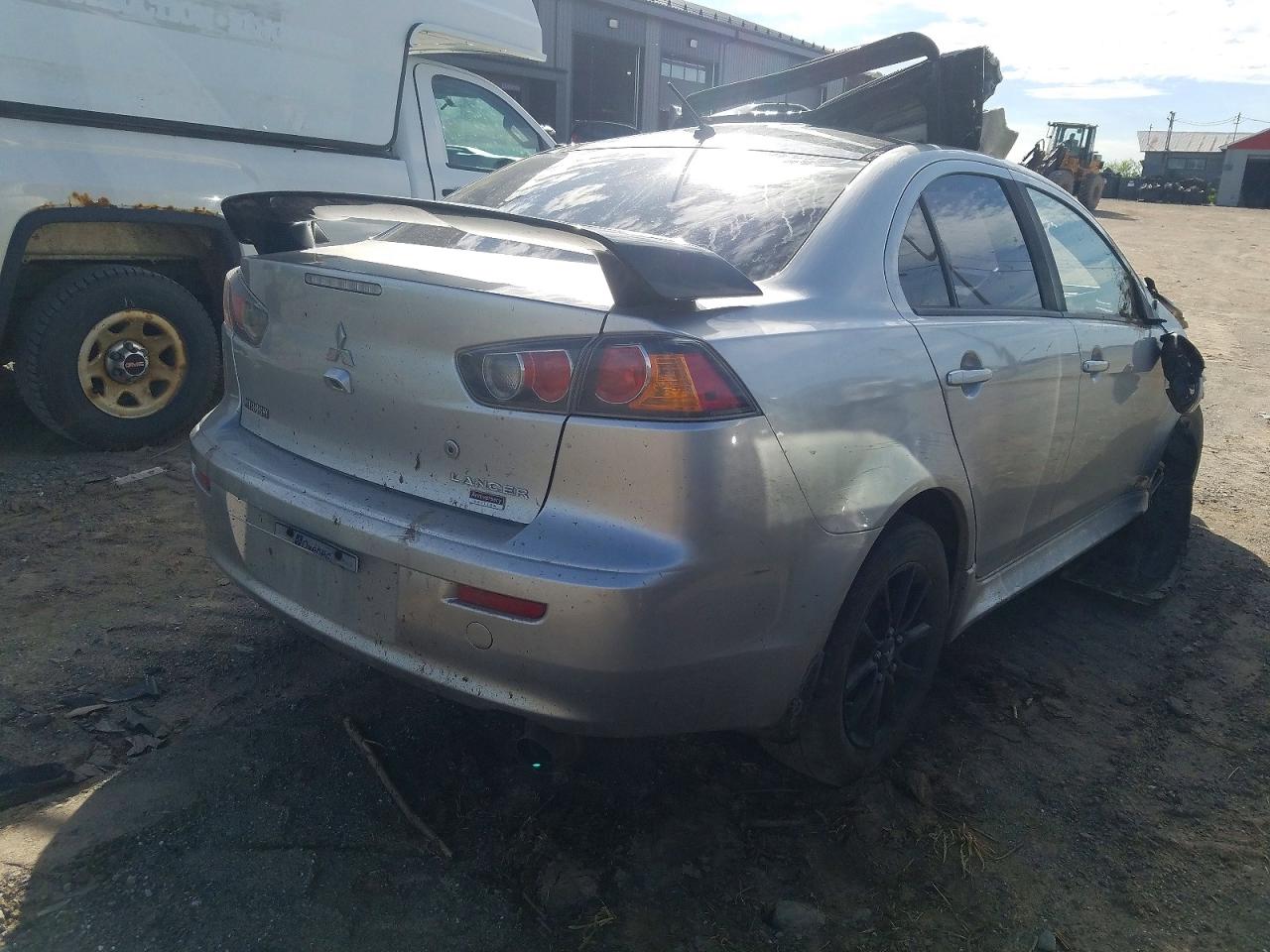 2017 Mitsubishi Lancer Es Silver vin: JA32U2FU0HU606954