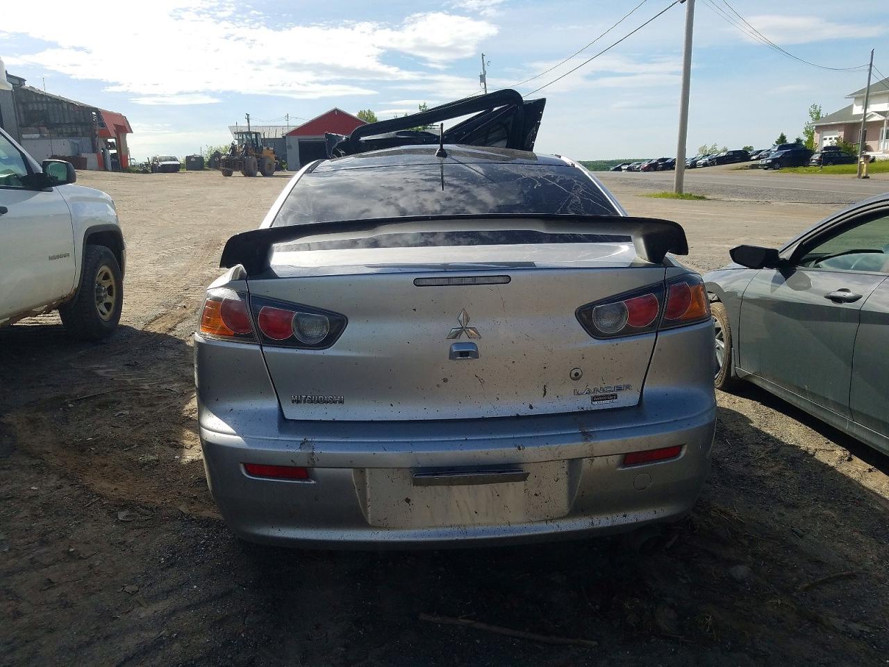 2017 Mitsubishi Lancer Es Silver vin: JA32U2FU0HU606954