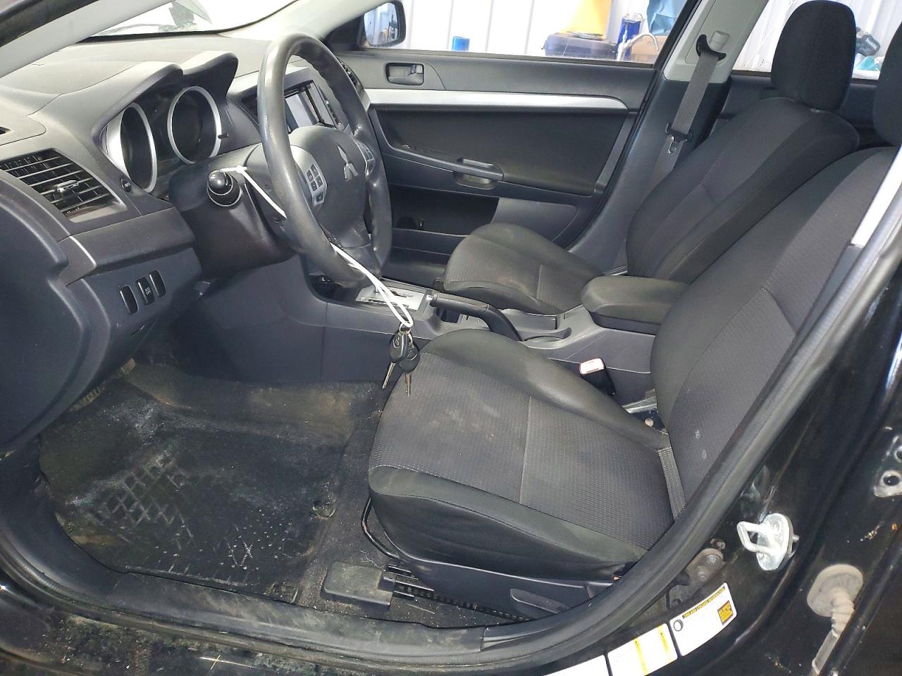 2010 Mitsubishi Lancer Es Черный vin: JA32U2FU1AU003176