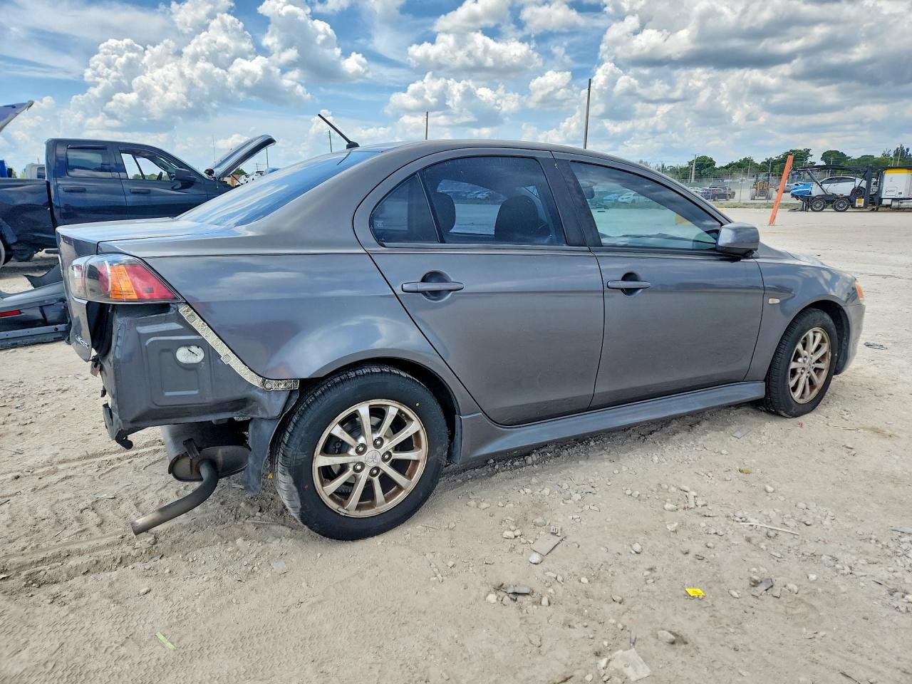 2011 Mitsubishi Lancer Es/es Sport Gray vin: JA32U2FU1BU043825