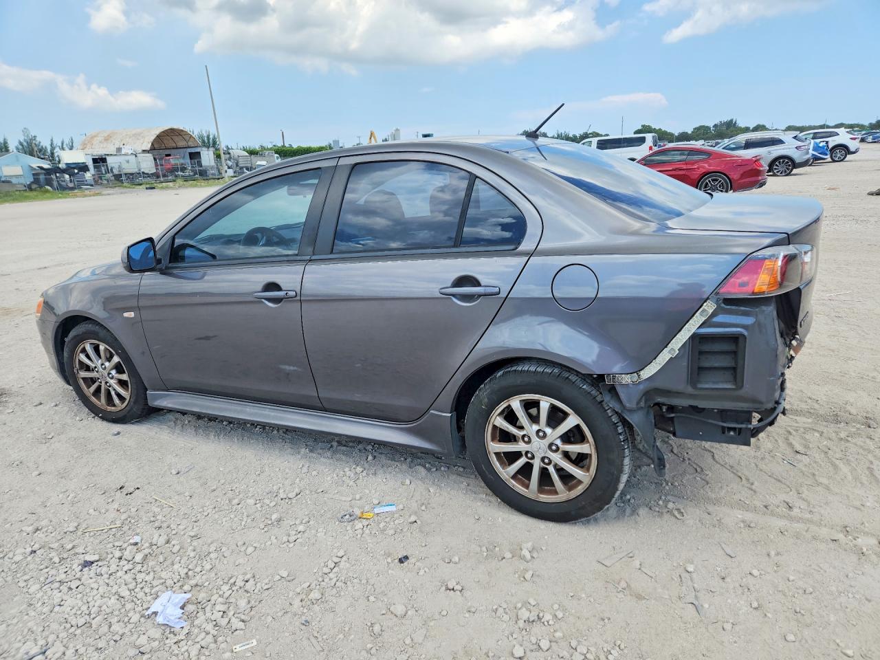 2011 Mitsubishi Lancer Es/es Sport Gray vin: JA32U2FU1BU043825