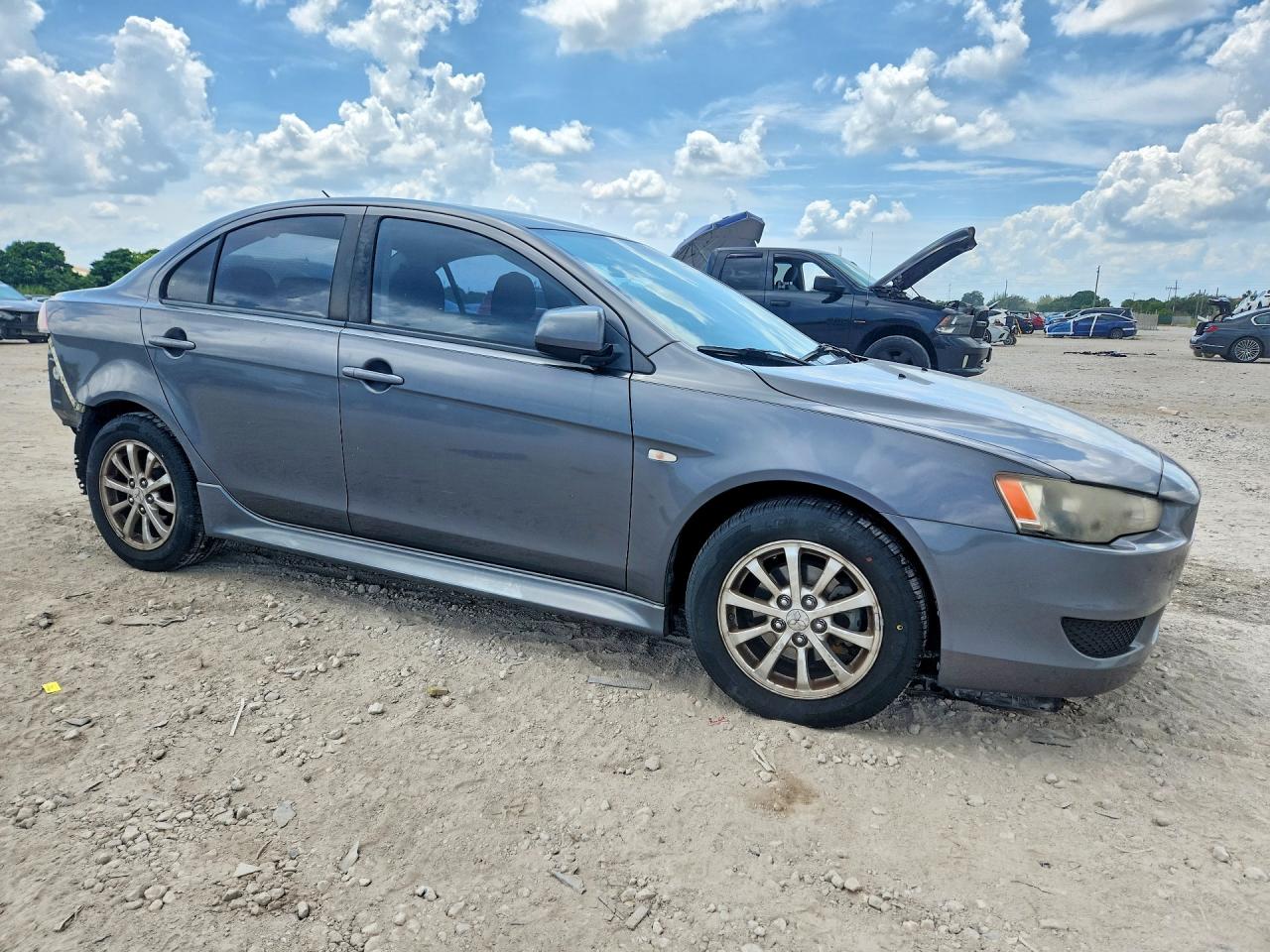 2011 Mitsubishi Lancer Es/es Sport Gray vin: JA32U2FU1BU043825
