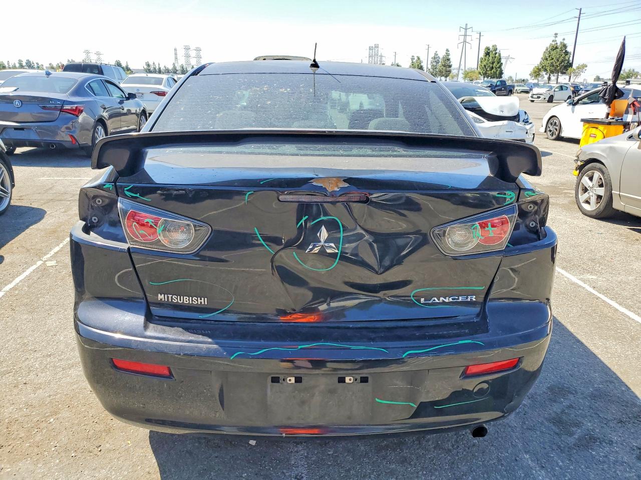 2012 Mitsubishi Lancer Es Черный vin: JA32U2FU1CU016030