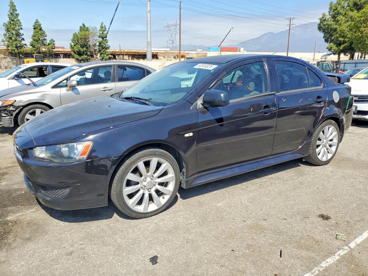 2012 Mitsubishi Lancer Es Black vin: JA32U2FU1CU016030