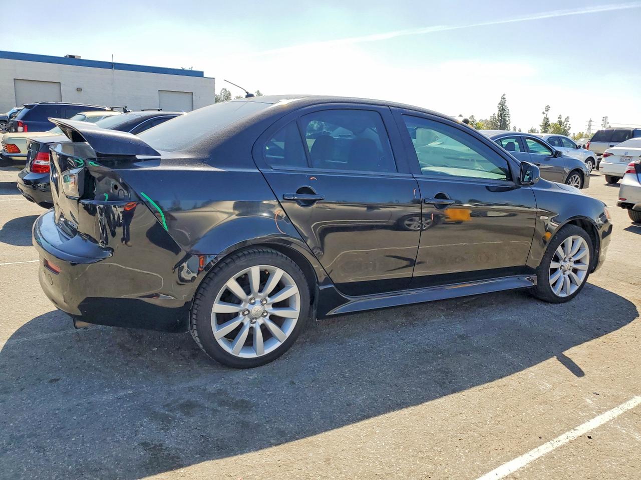 2012 Mitsubishi Lancer Es Черный vin: JA32U2FU1CU016030