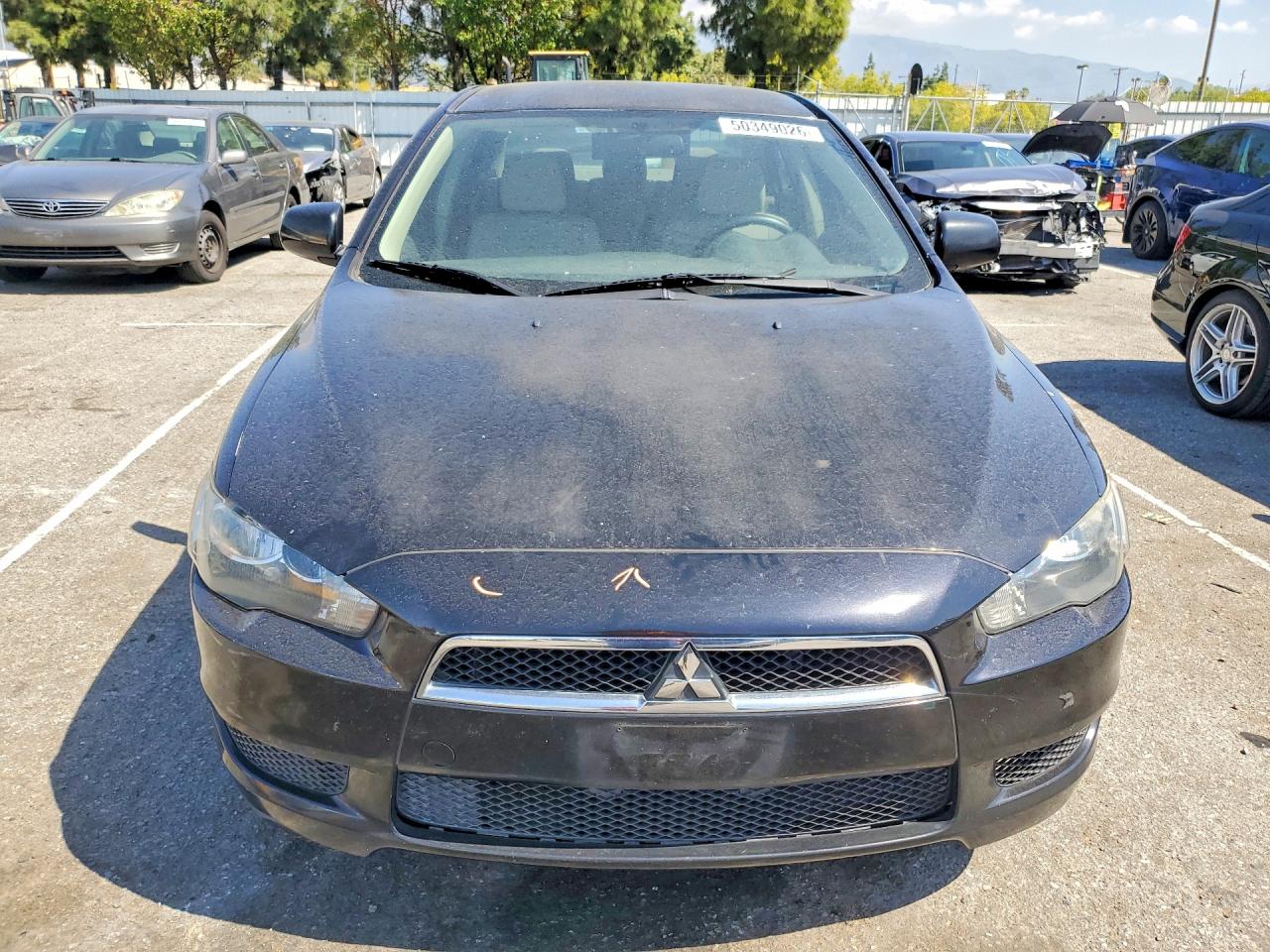 2012 Mitsubishi Lancer Es Черный vin: JA32U2FU1CU016030