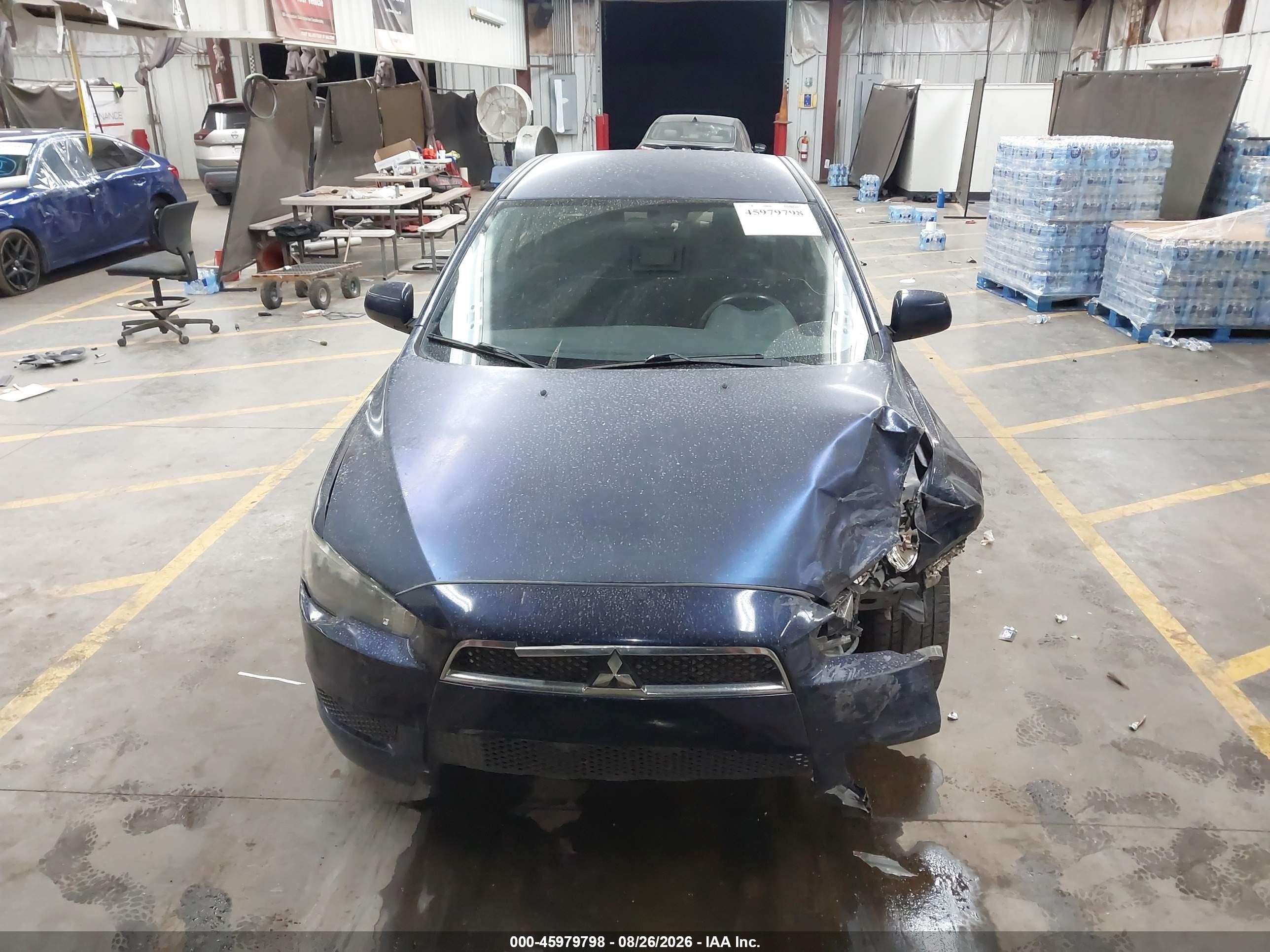 2013 Mitsubishi Lancer Es Синий vin: JA32U2FU1DU012982