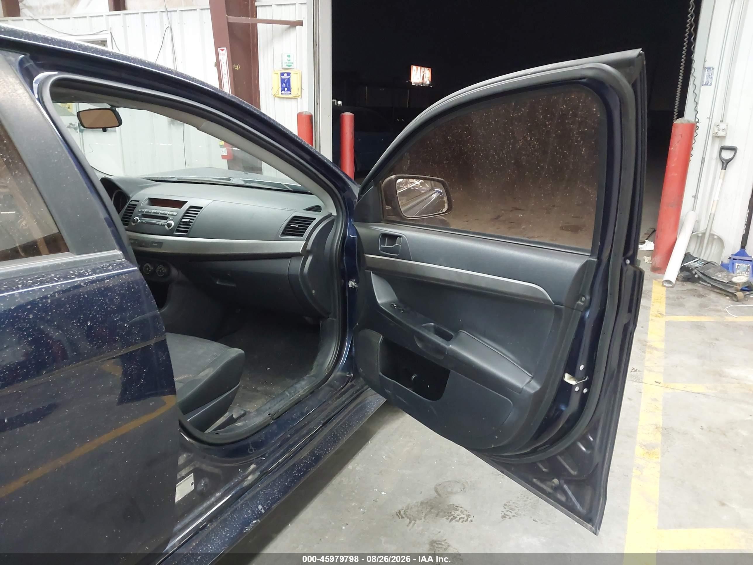 2013 Mitsubishi Lancer Es Синий vin: JA32U2FU1DU012982